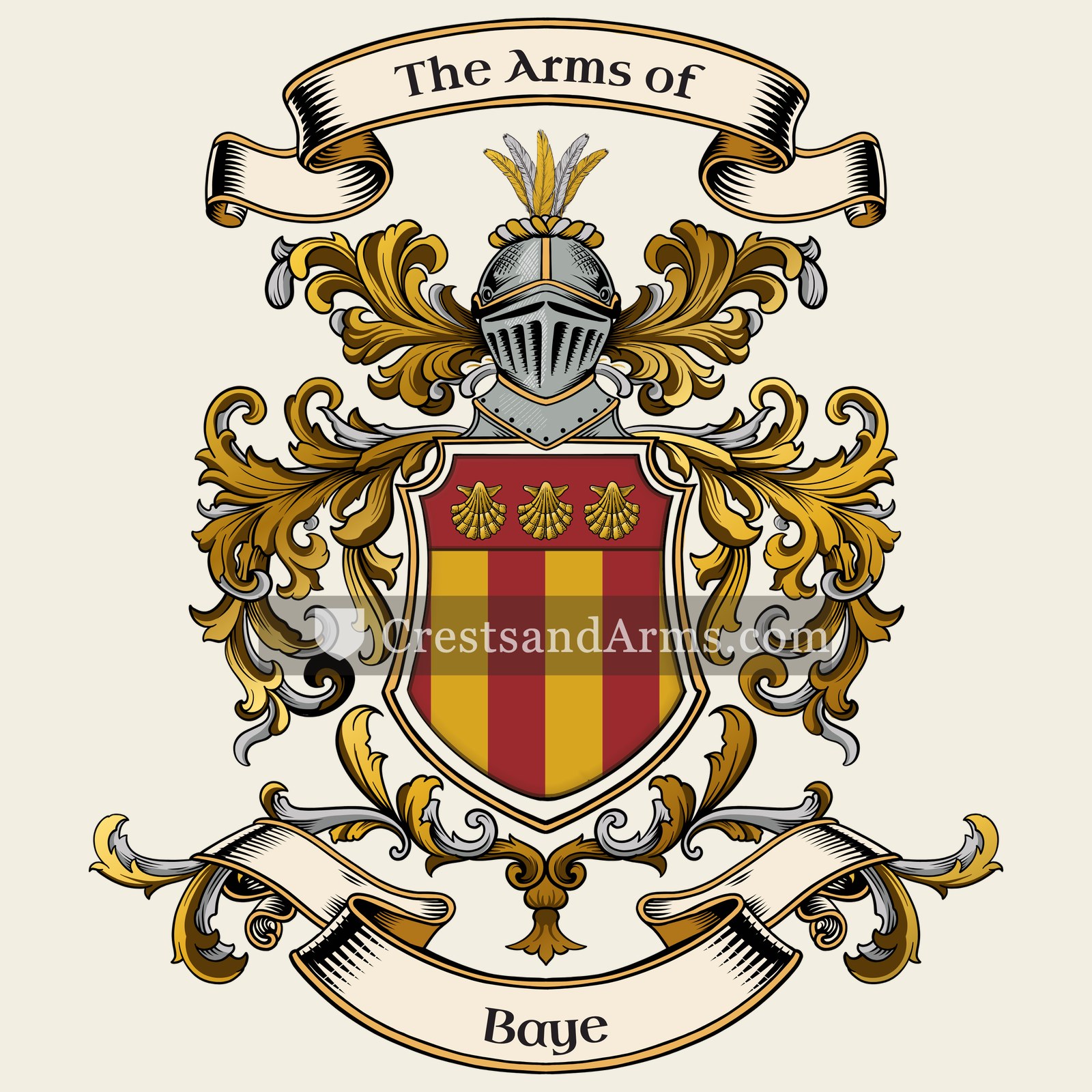 The Baye coat of arms