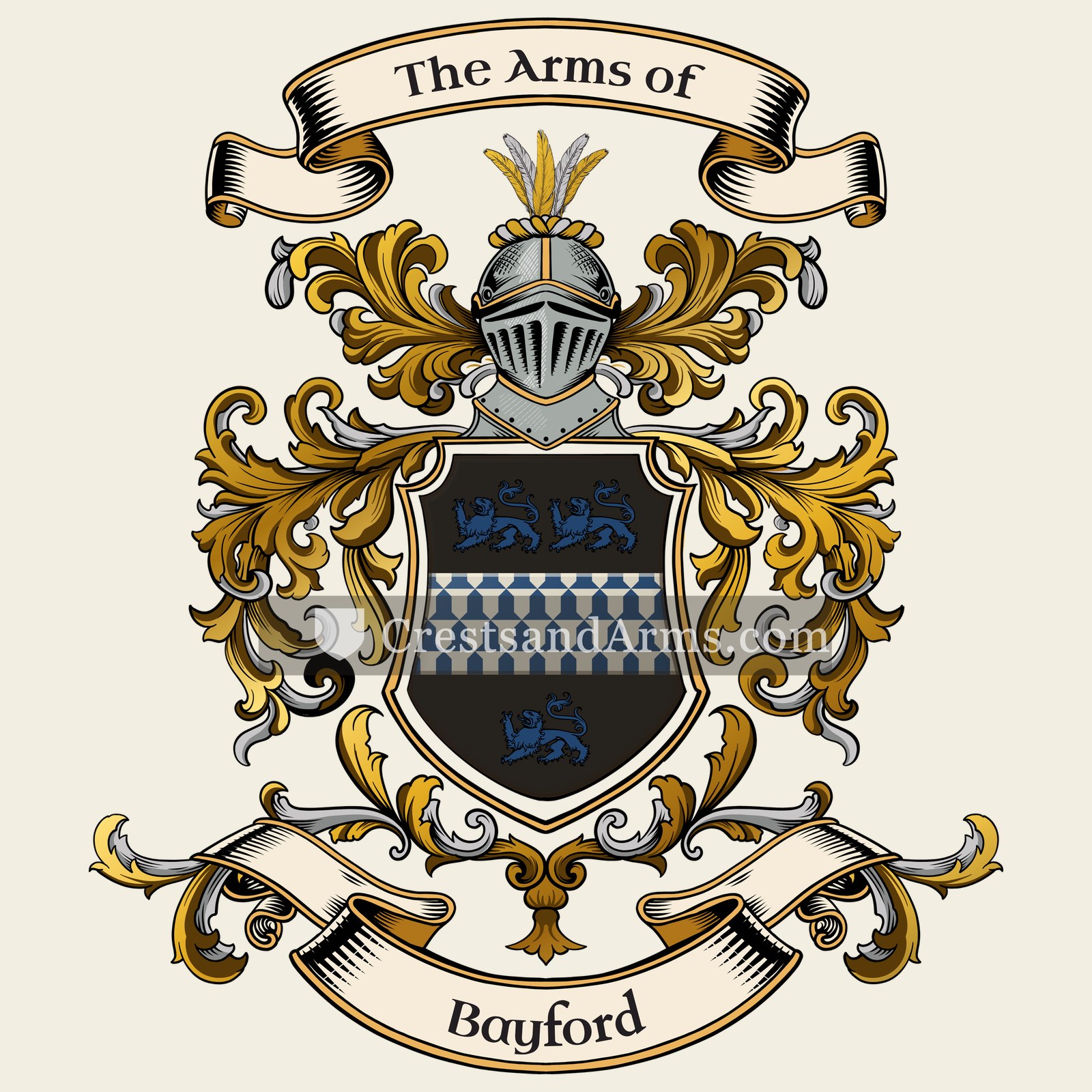 The Bayford coat of arms
