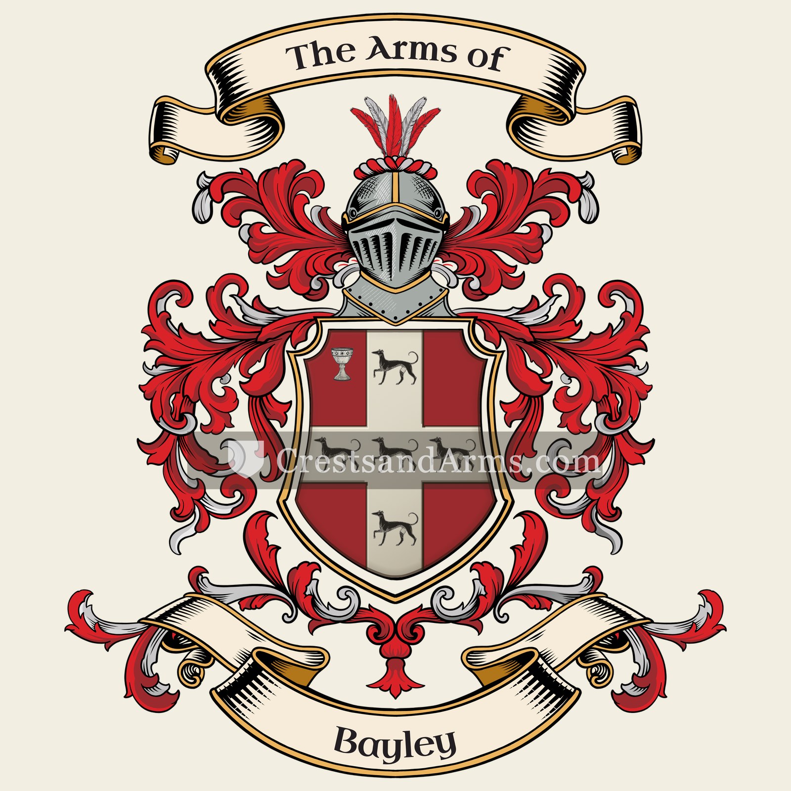 The Bayley coat of arms