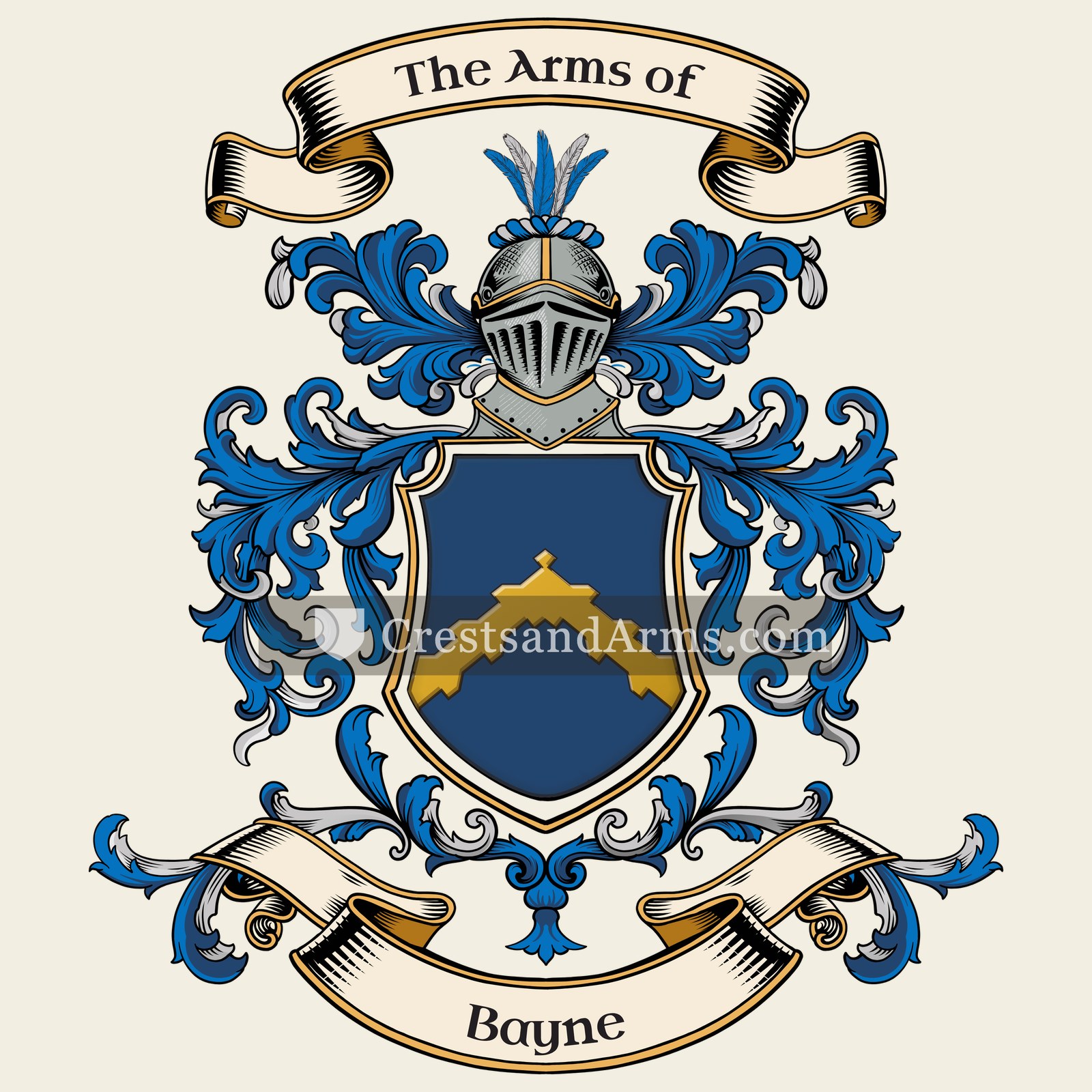 The Bayne coat of arms