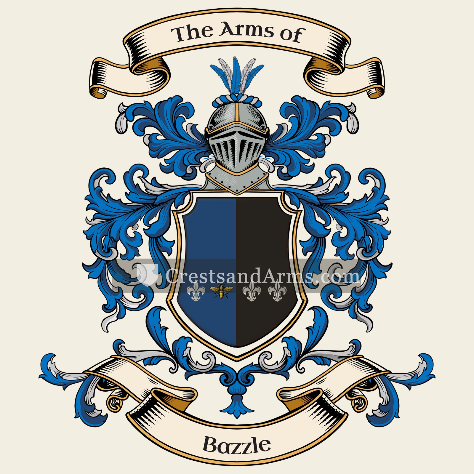 The Bazzle coat of arms