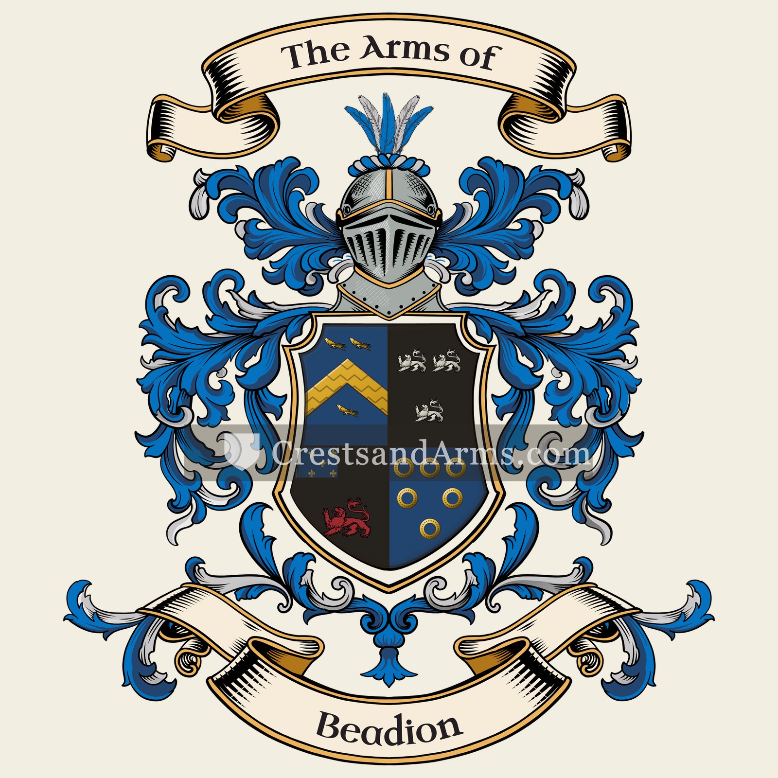 The Beadion coat of arms