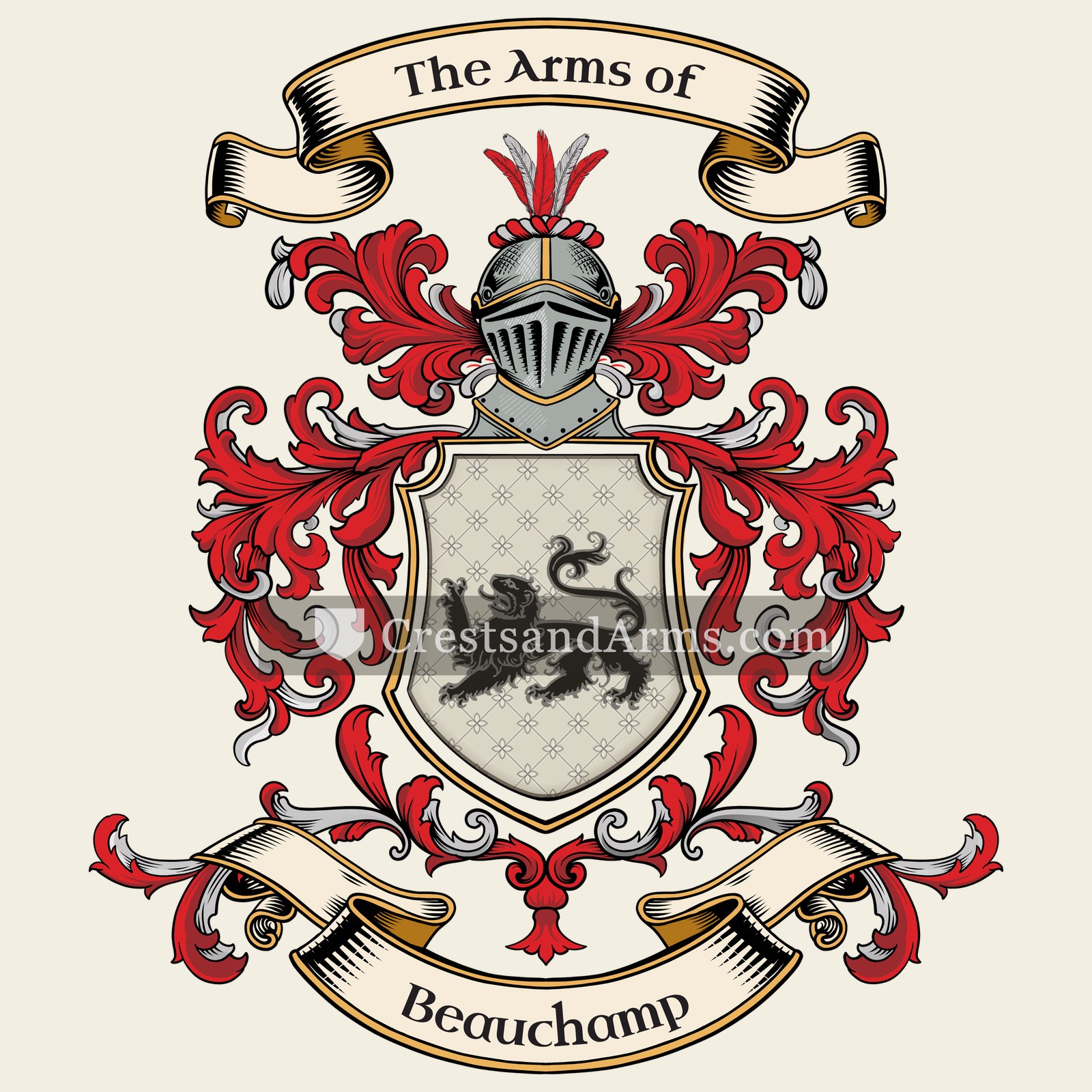 The Beauchamp coat of arms