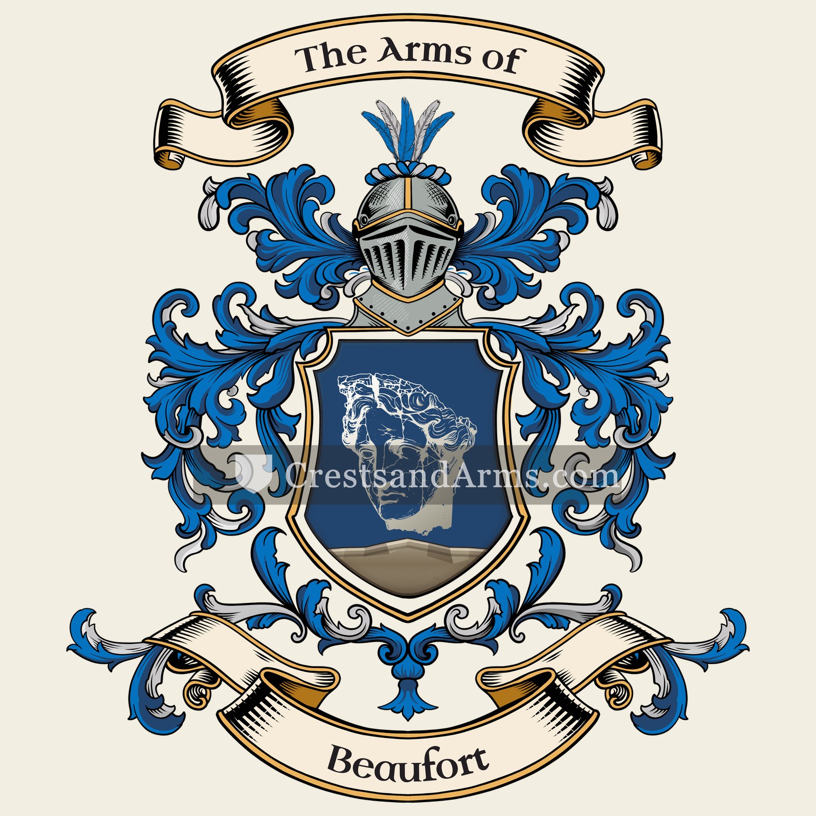 The Beaufort coat of arms