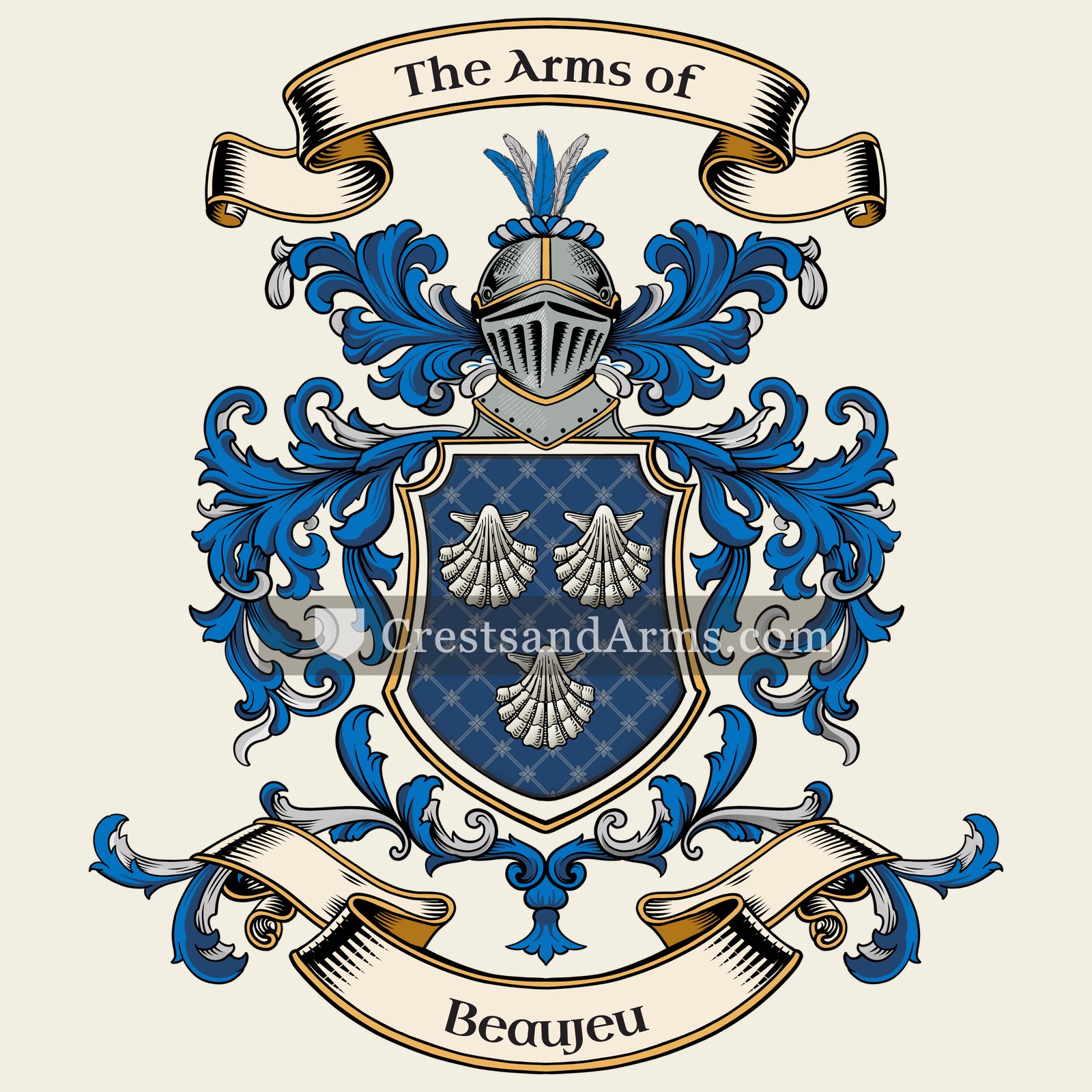 The Beaujeu coat of arms