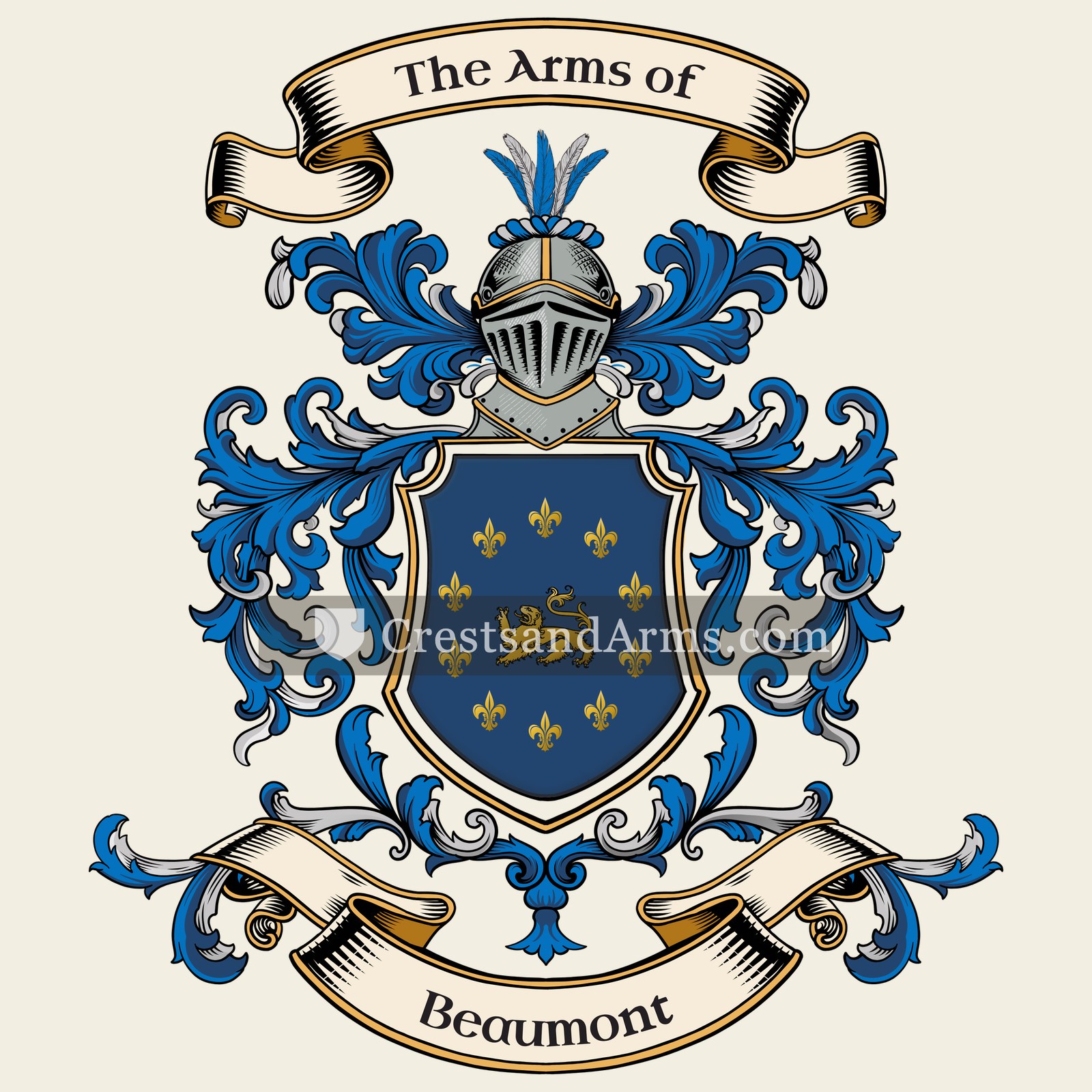 The Beaumont coat of arms