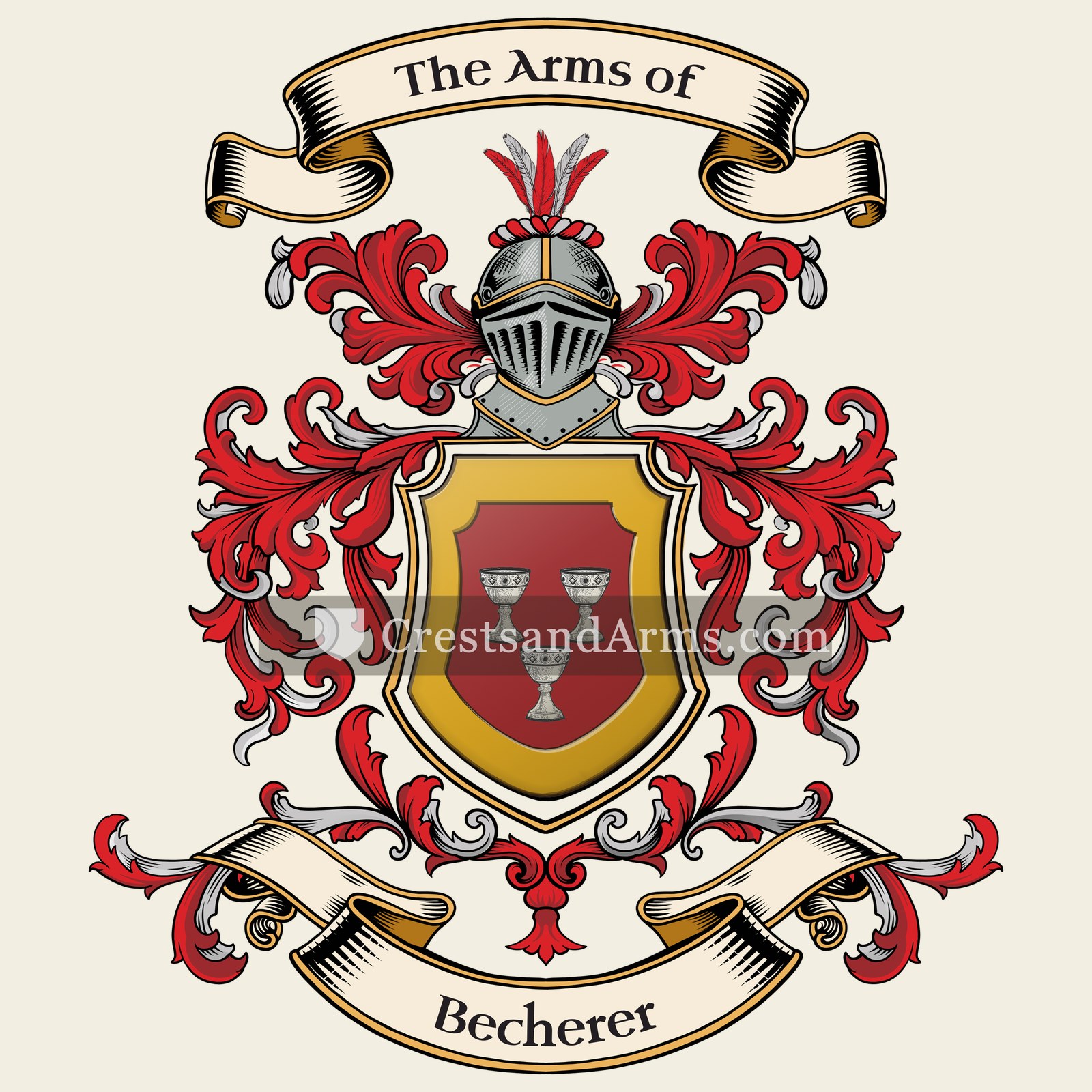 The Becherer coat of arms