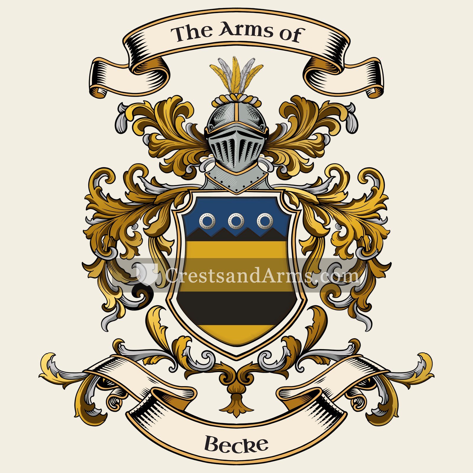The Becke coat of arms