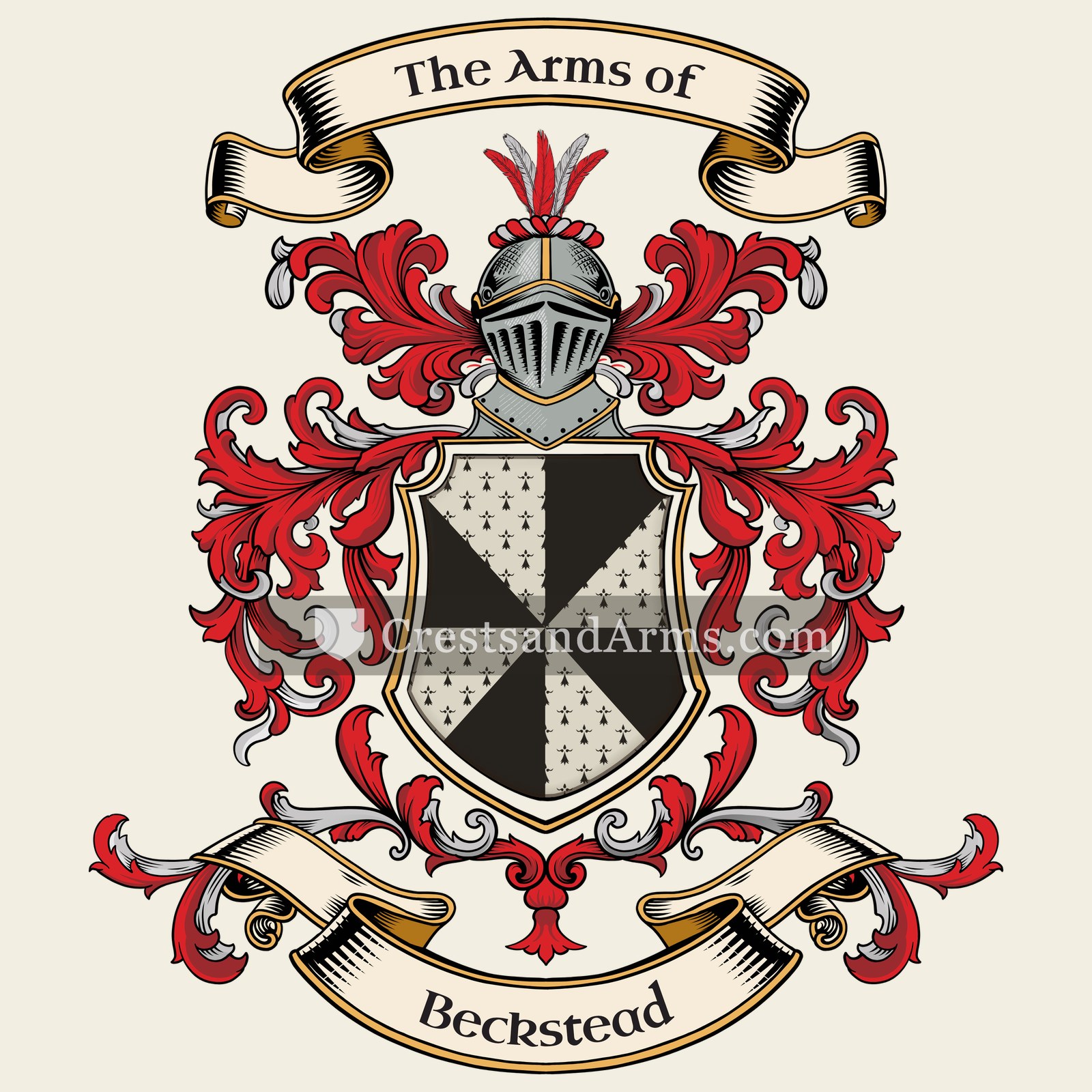 The Beckstead coat of arms