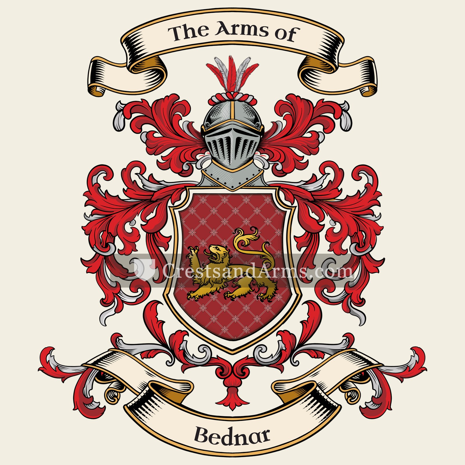 The Bednar coat of arms