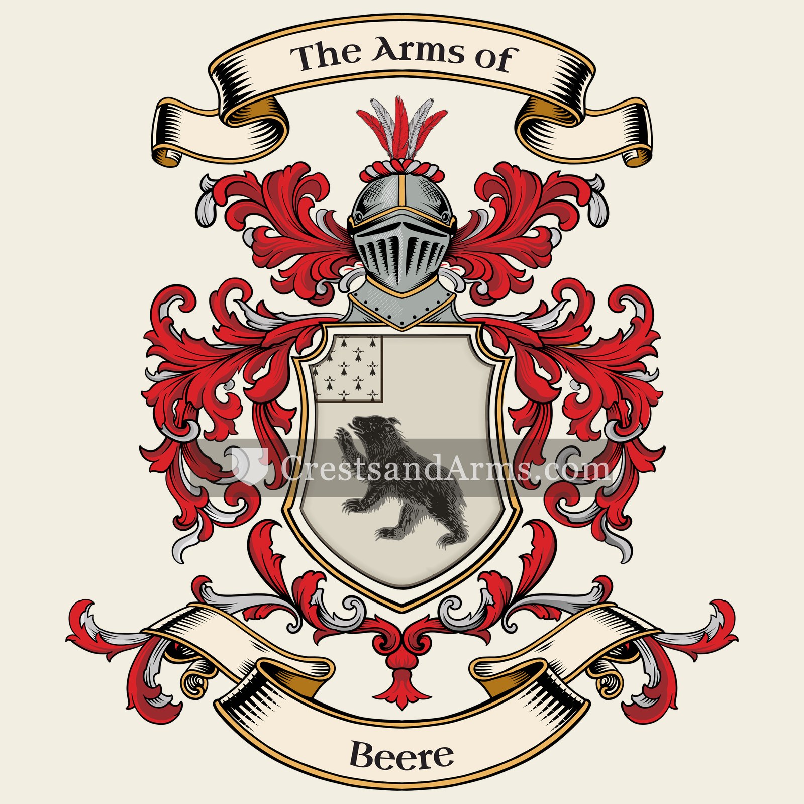 The Beere coat of arms
