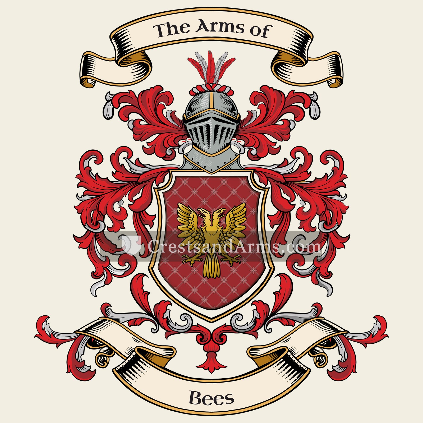 The Bees coat of arms