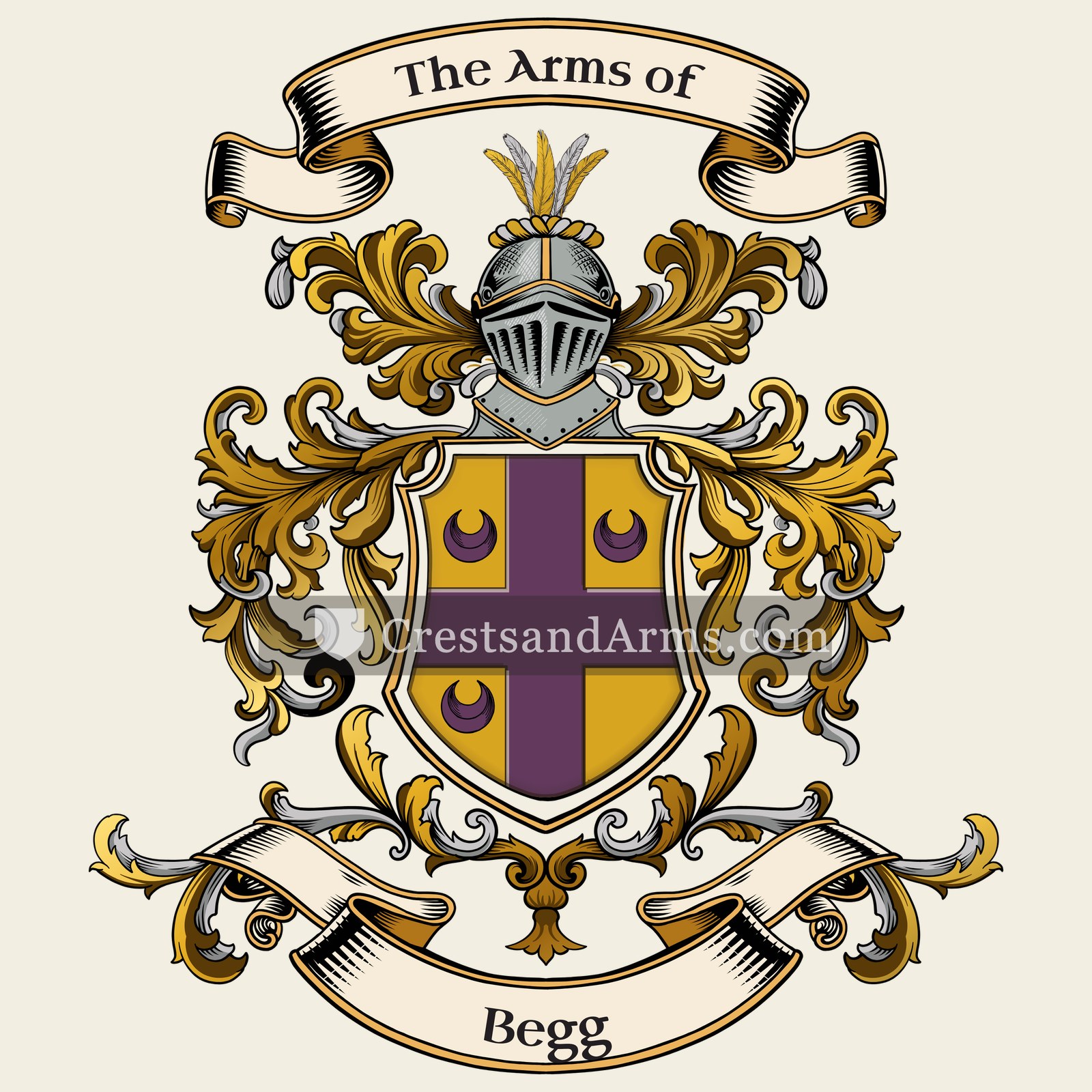 The Begg coat of arms