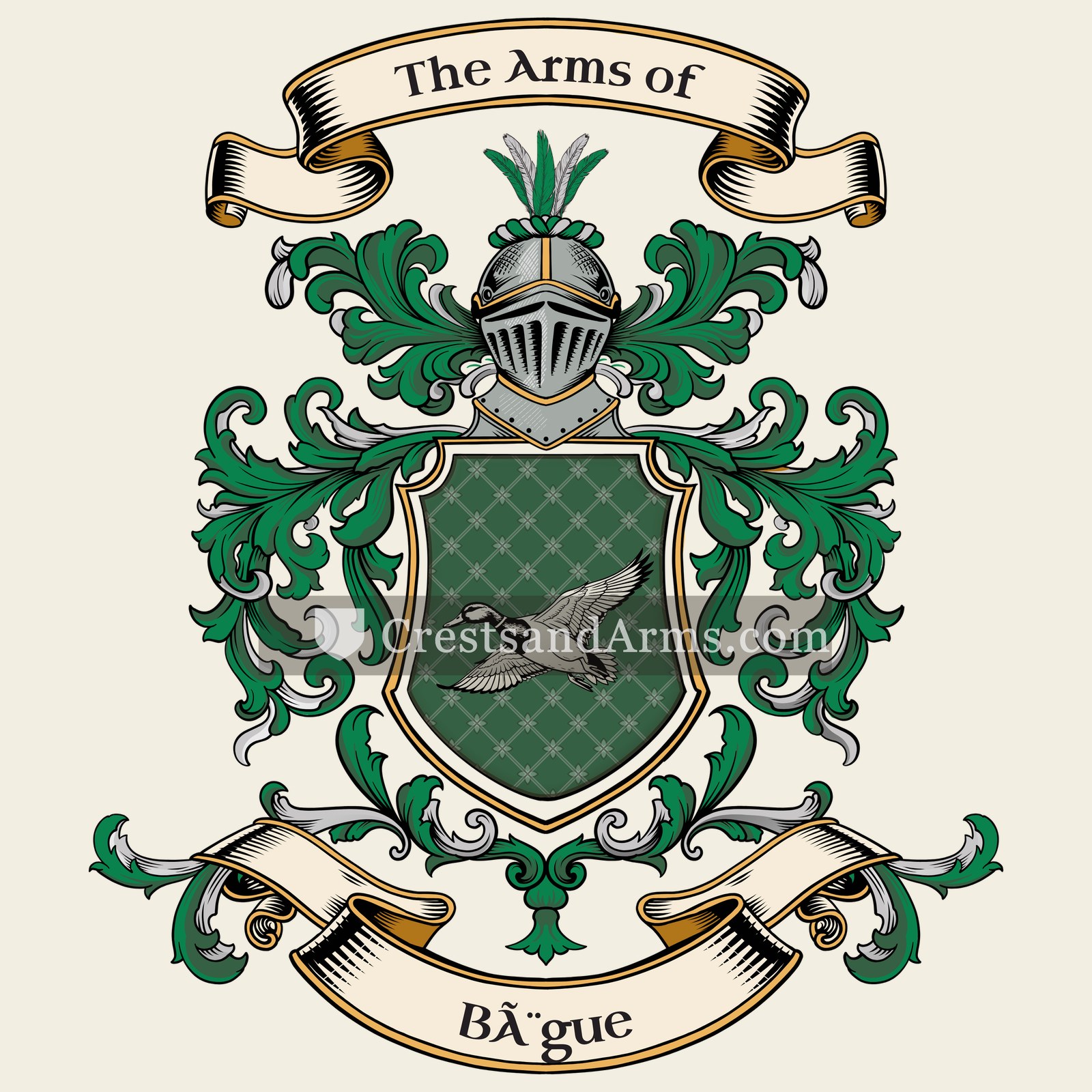 The Bègue coat of arms