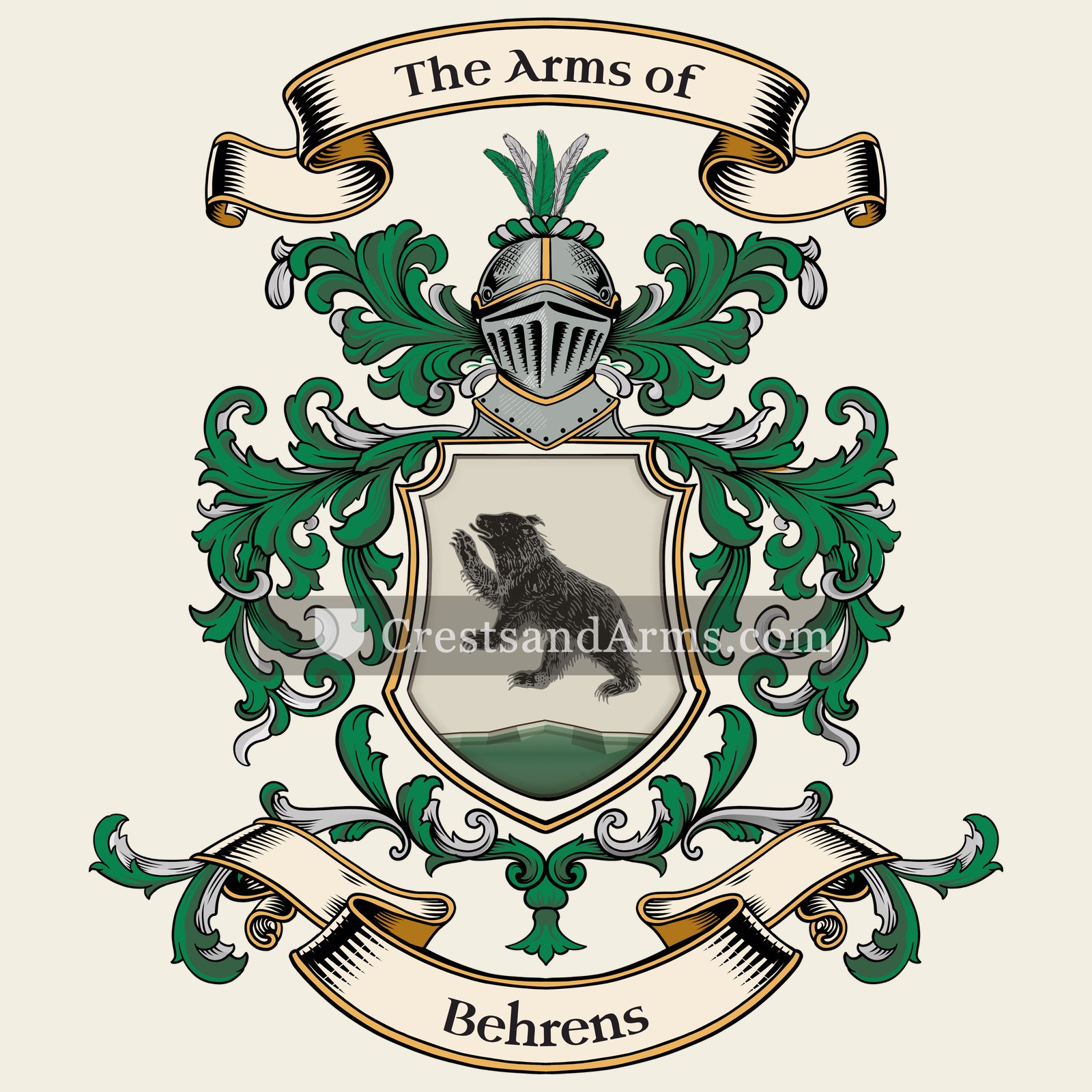 The Behrens coat of arms