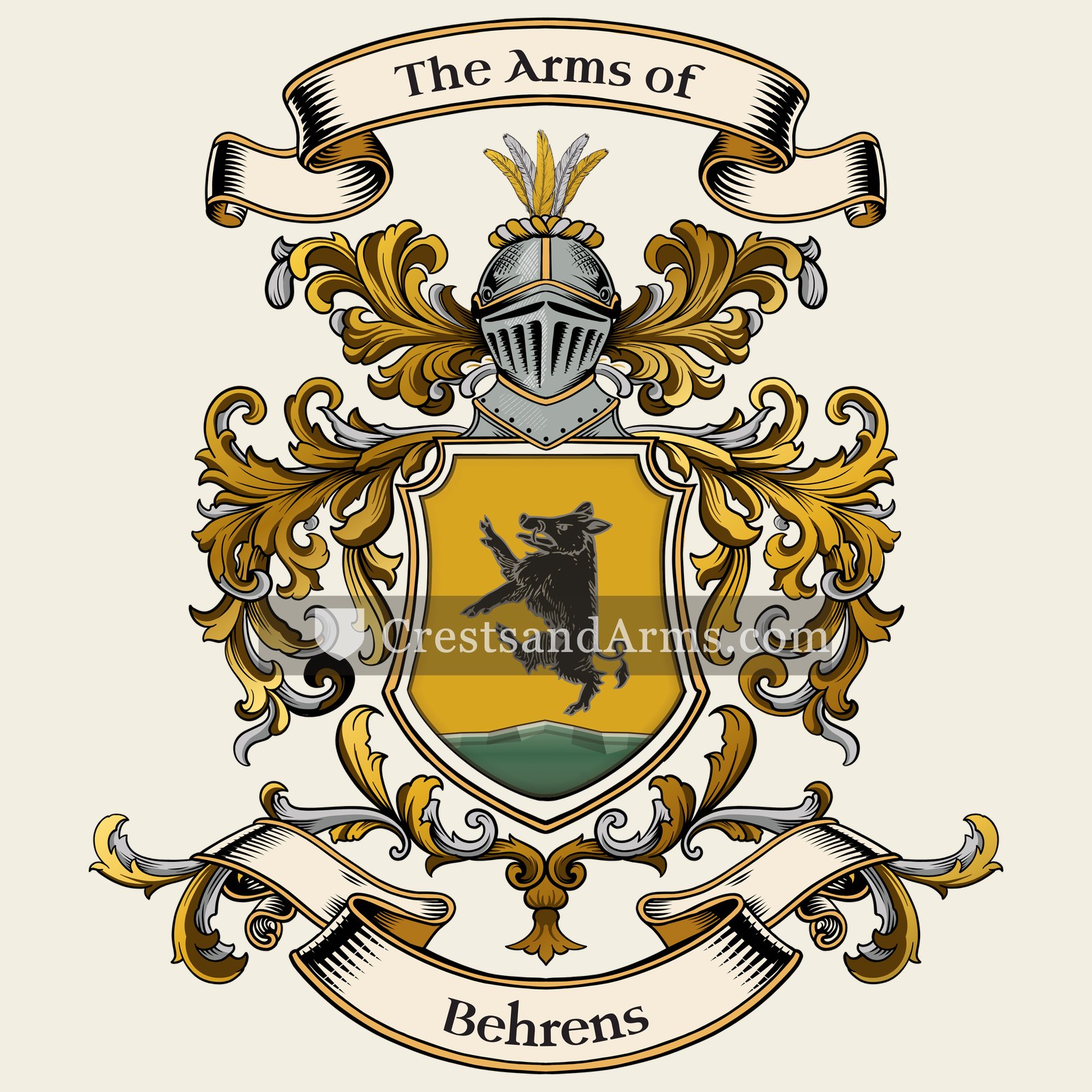 The Behrens coat of arms