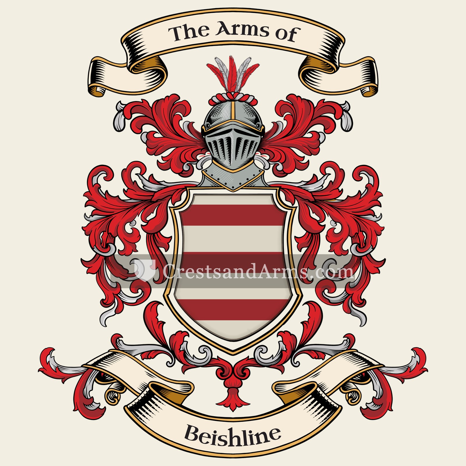 The Beishline coat of arms