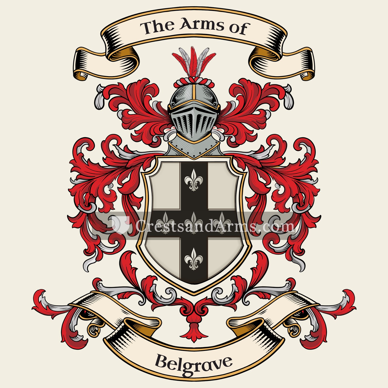 The Belgrave coat of arms