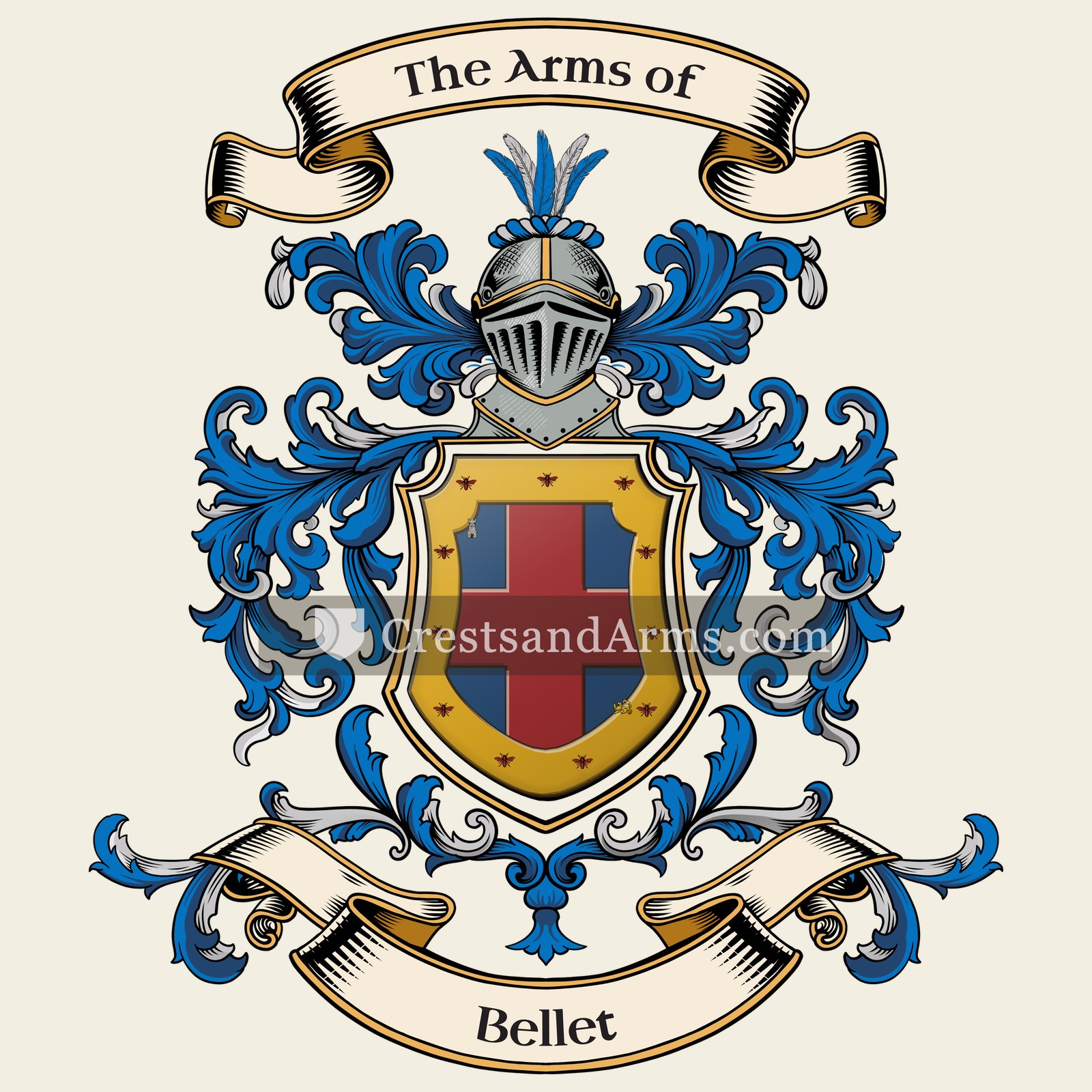 The Bellet coat of arms