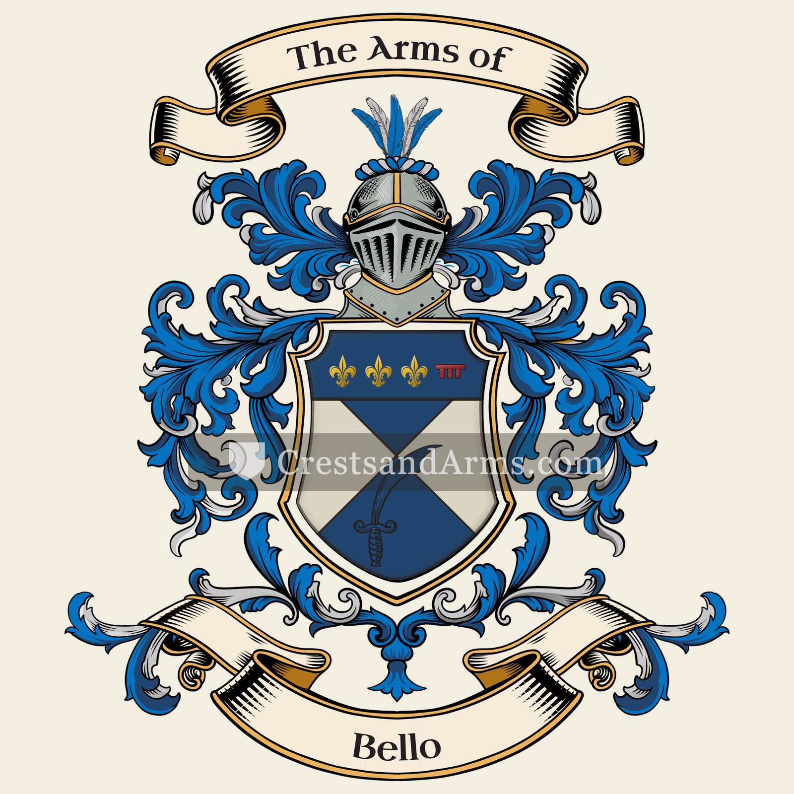 The Bello coat of arms