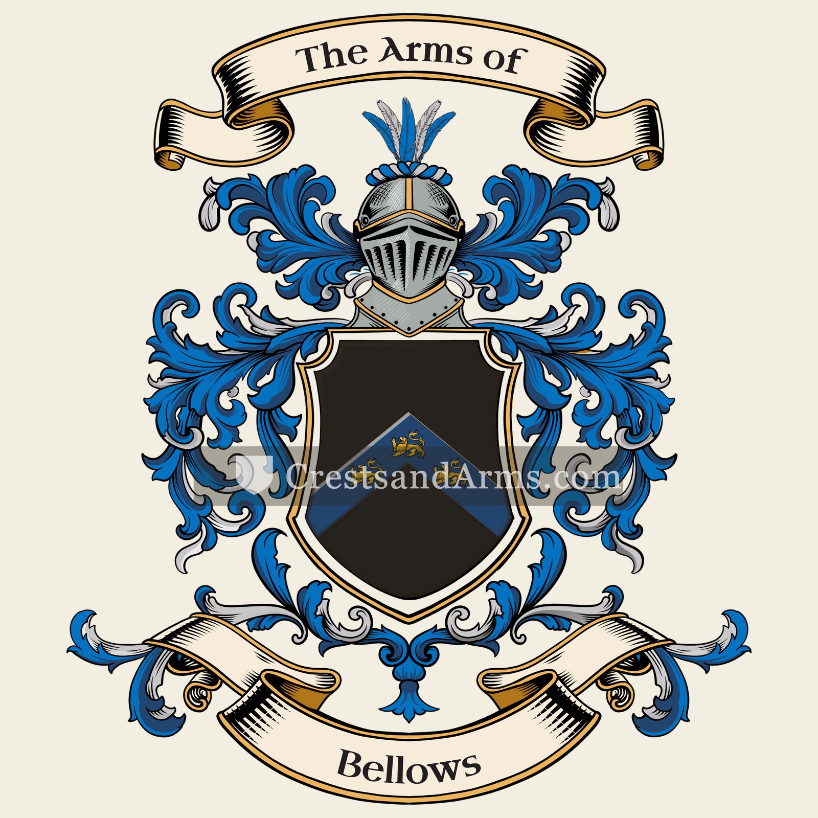 The Bellows coat of arms