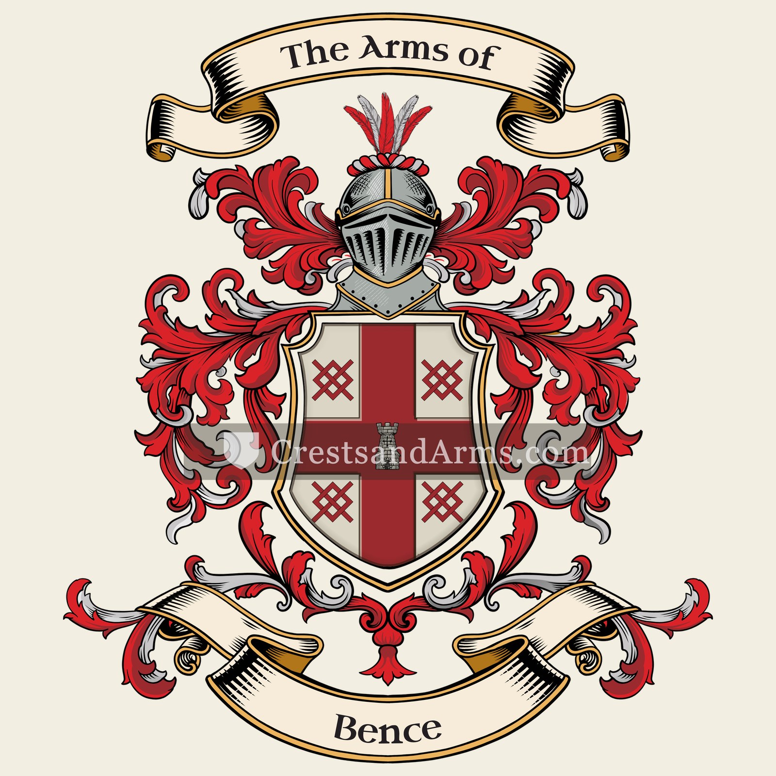 The Bence coat of arms