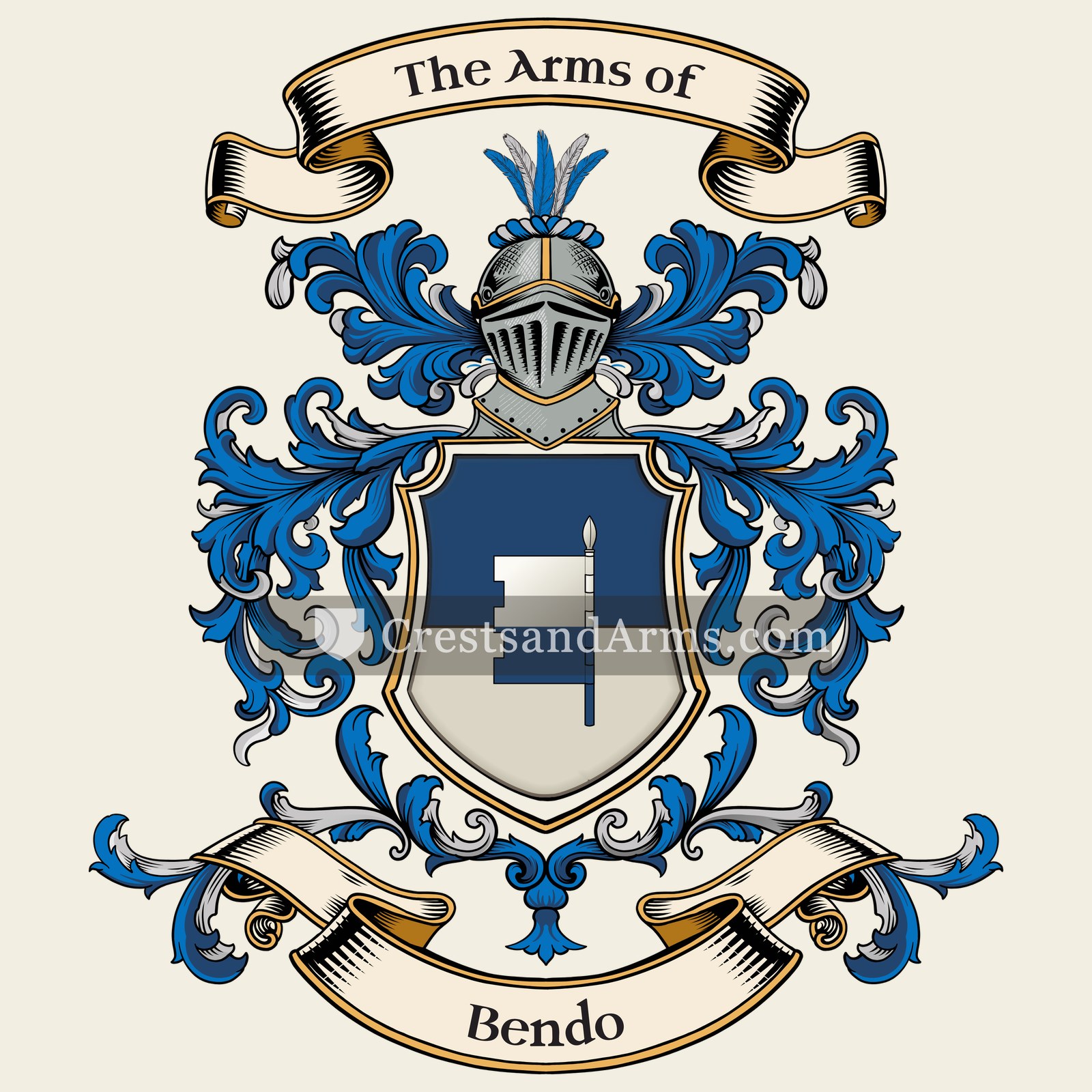 The Bendo coat of arms