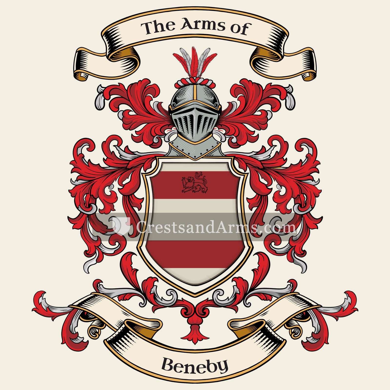 The Beneby coat of arms