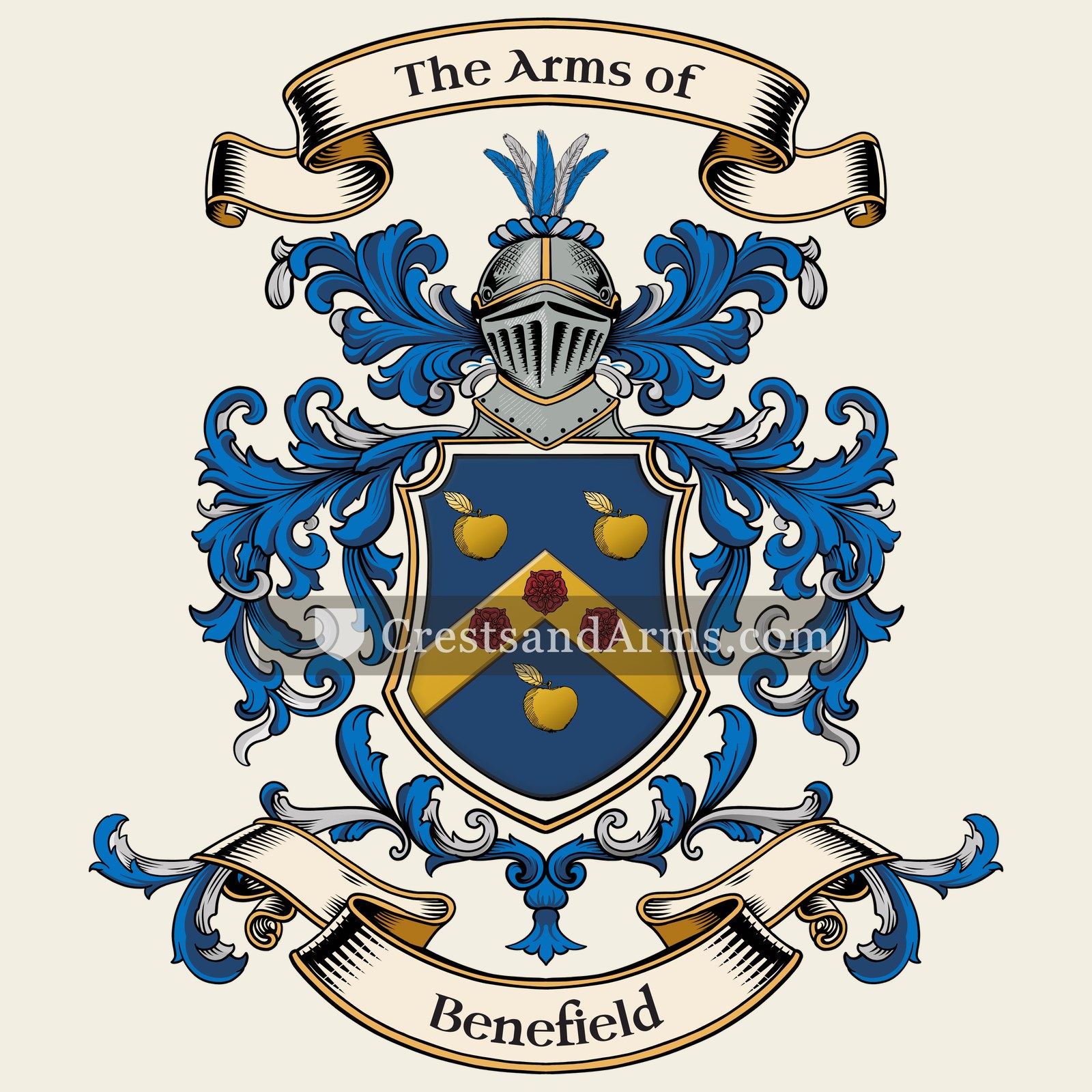 The Benefield coat of arms