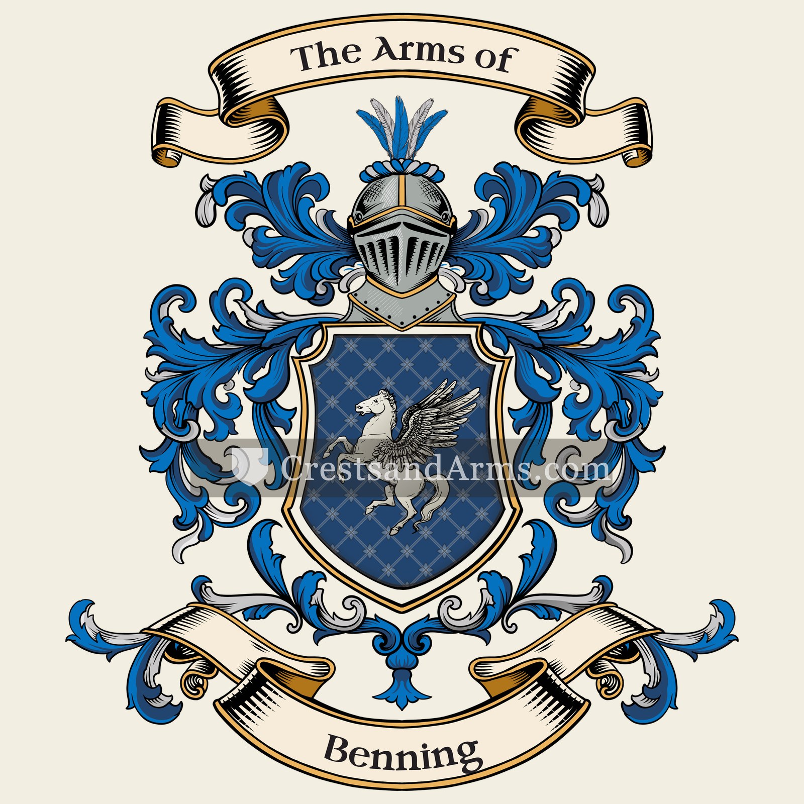 The Benning coat of arms