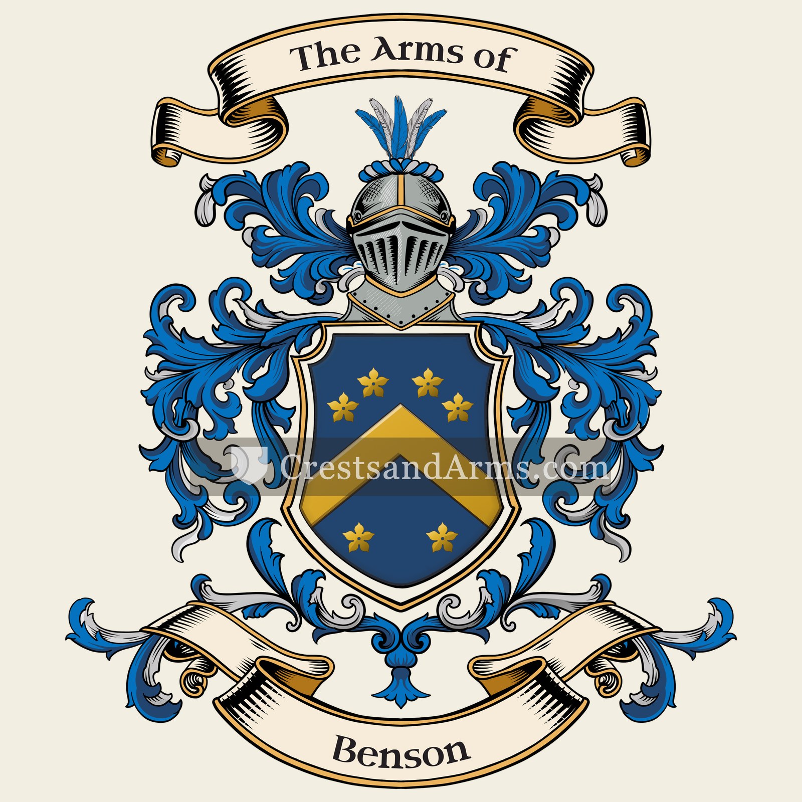 The Benson coat of arms