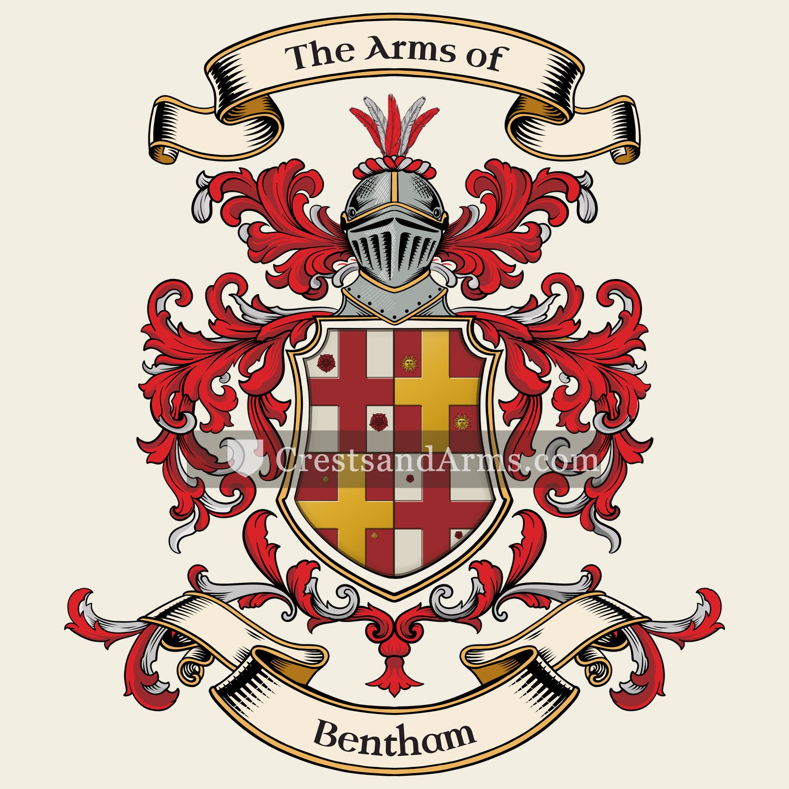The Bentham coat of arms