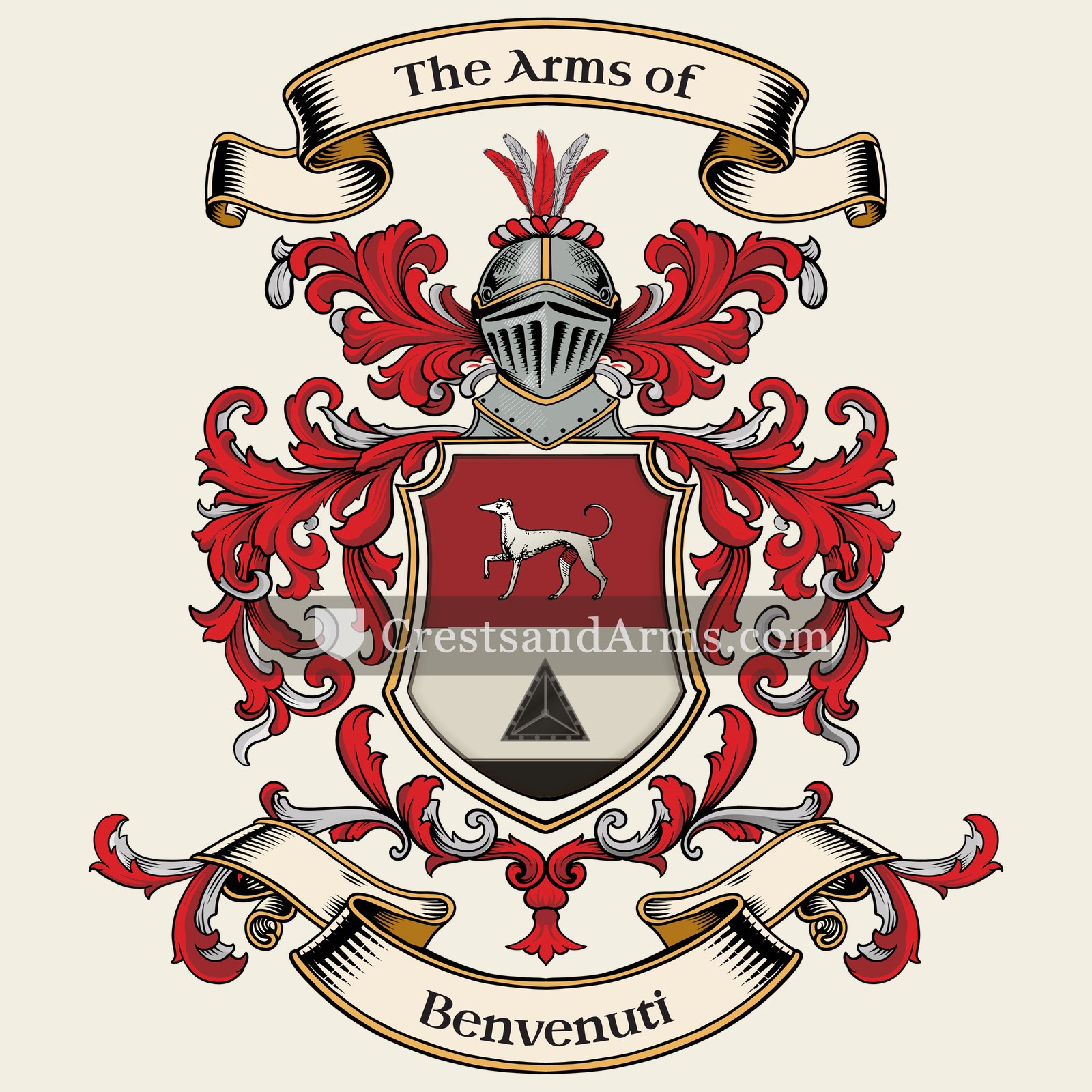 The Benvenuti coat of arms