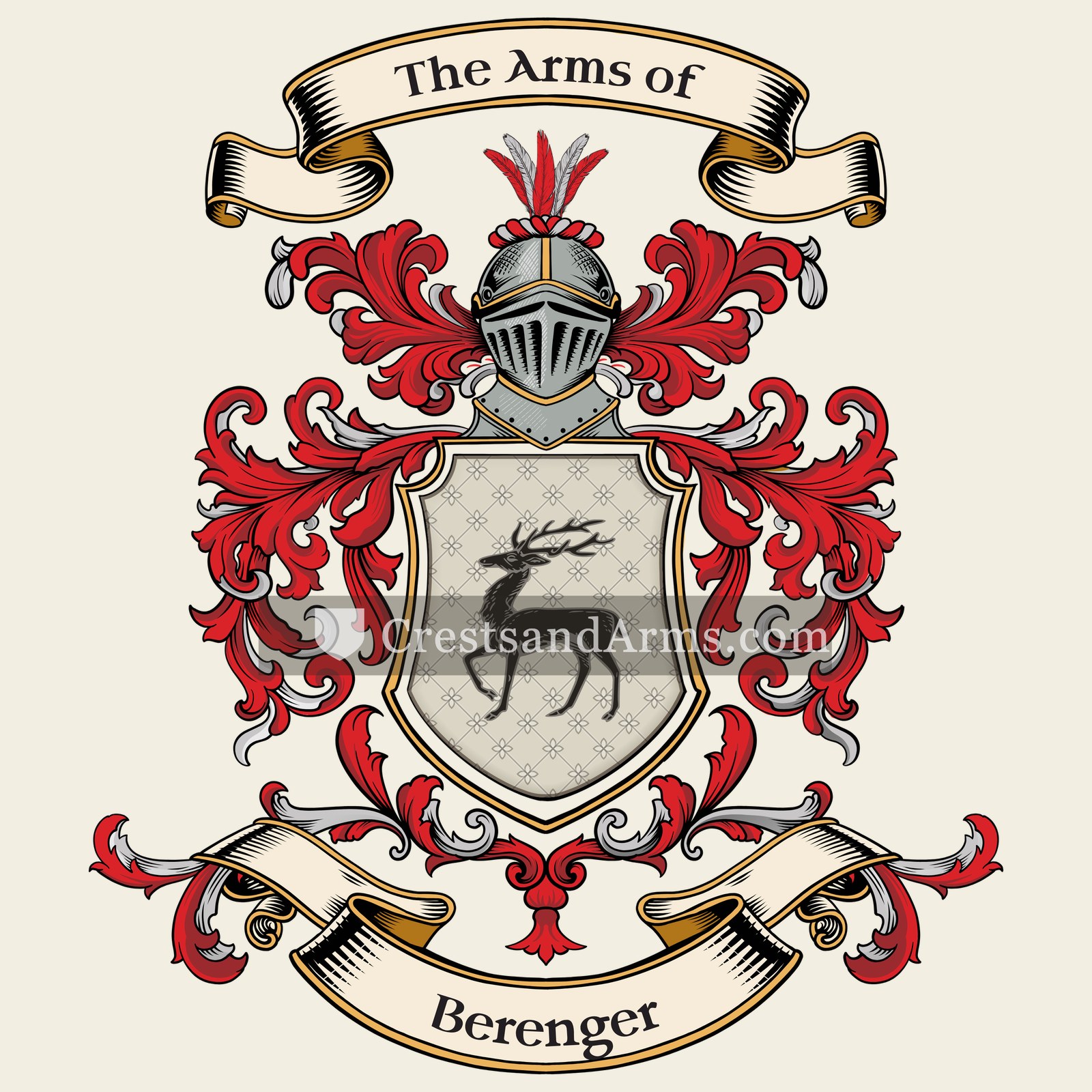 The Berenger coat of arms
