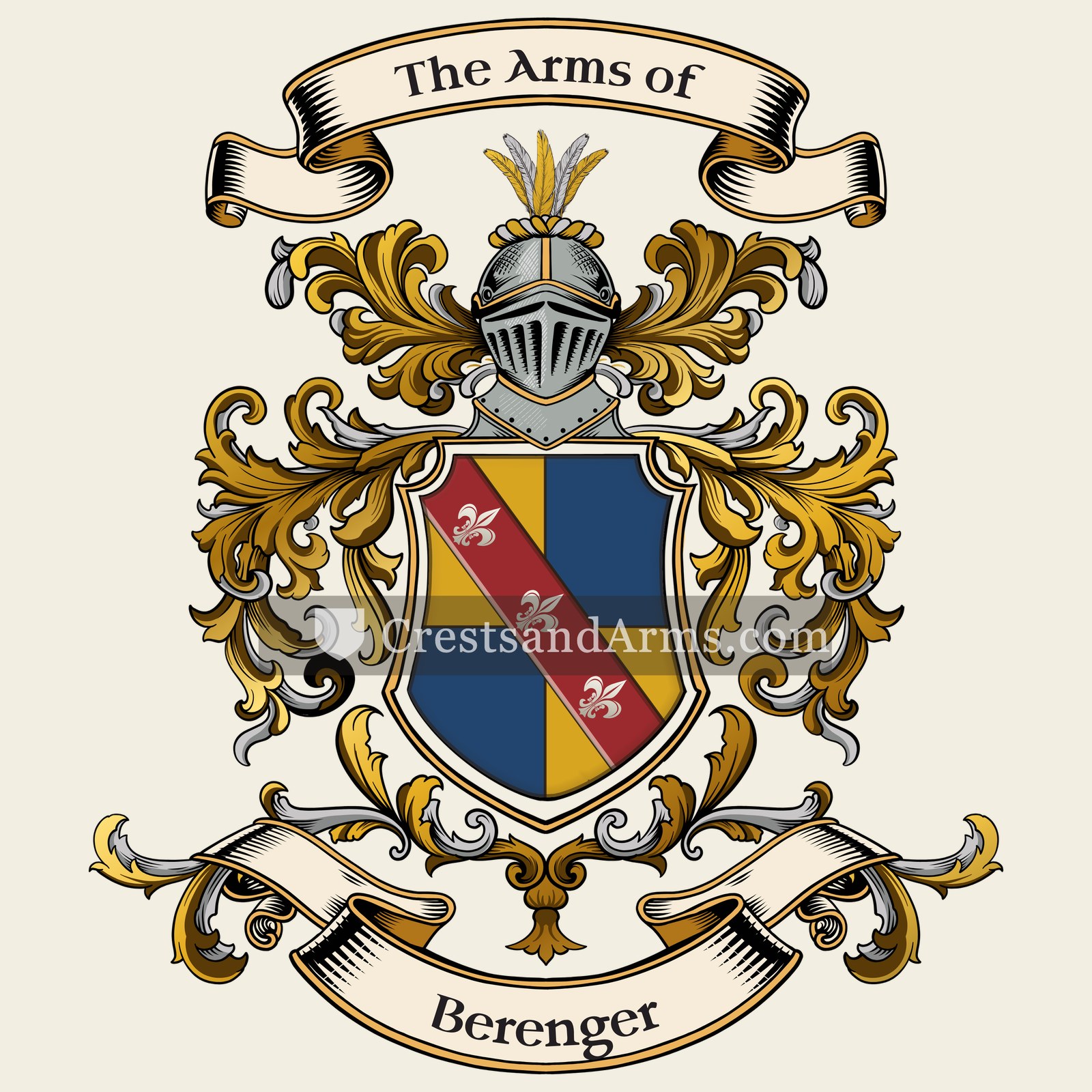 The Berenger coat of arms