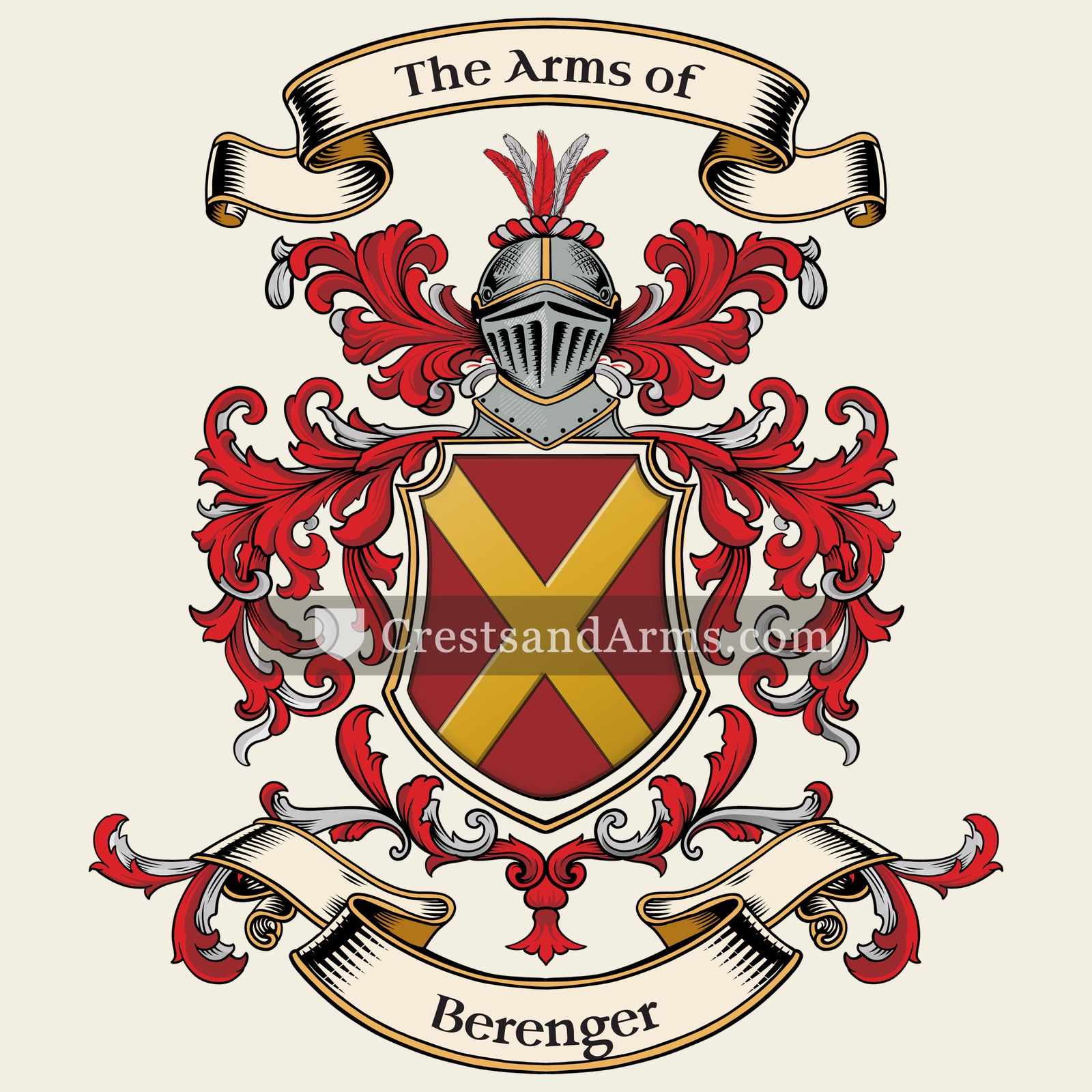 The Berenger coat of arms