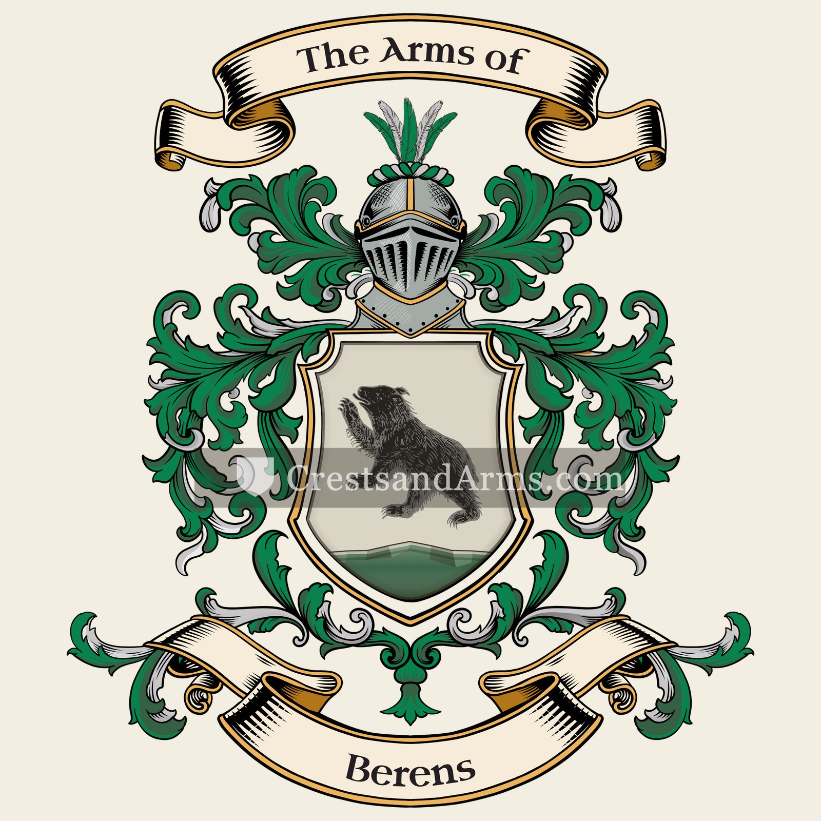 The Berens coat of arms