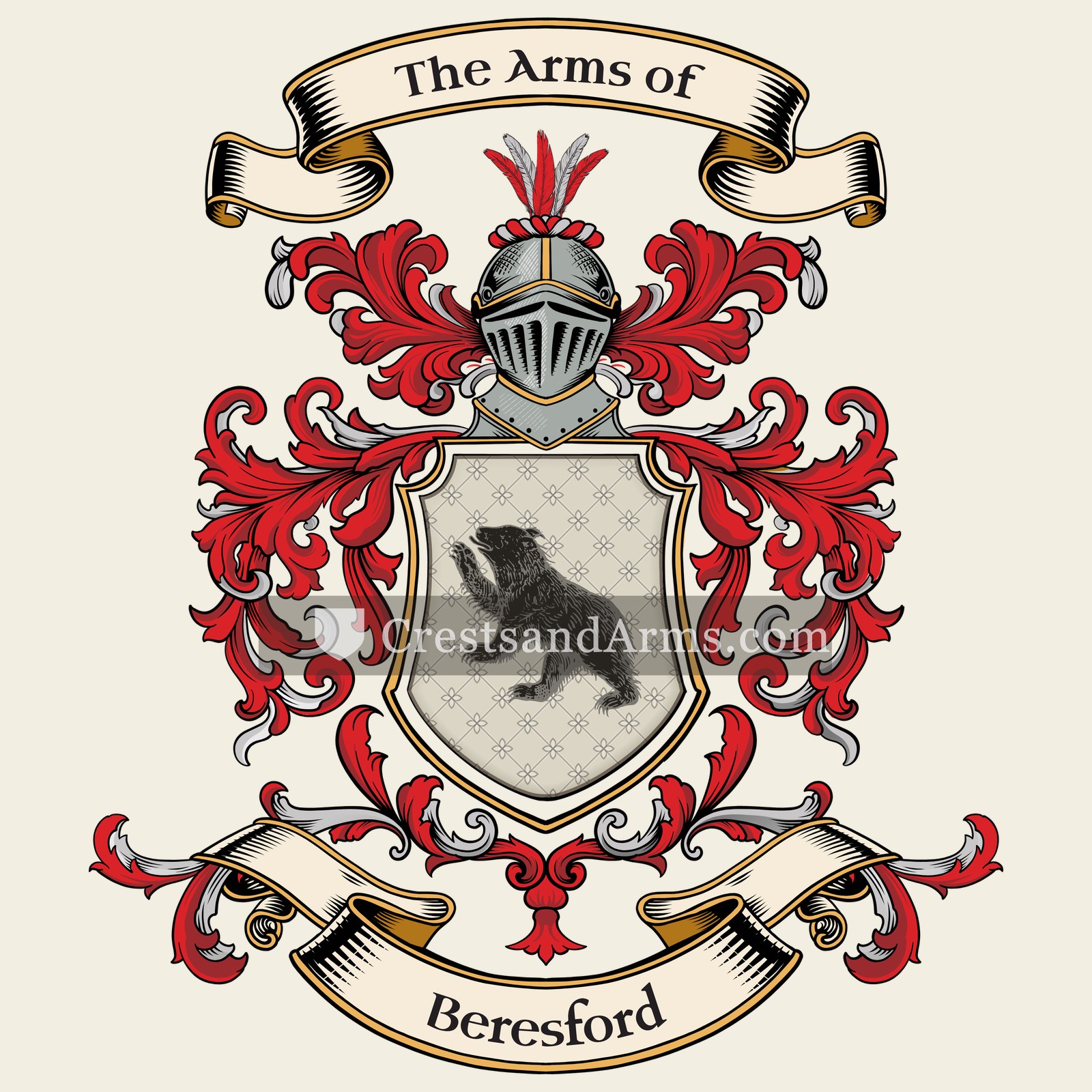 The Beresford coat of arms