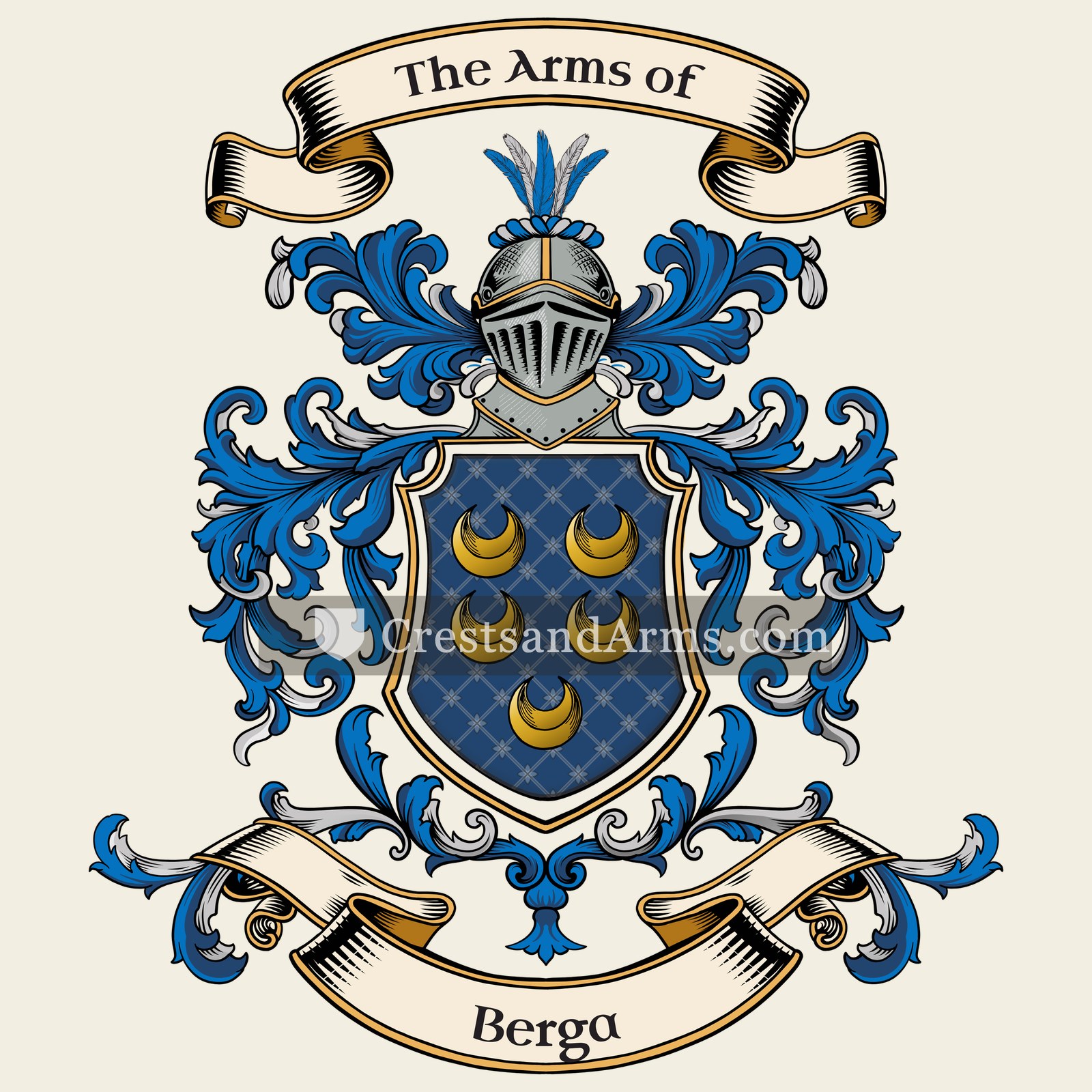 The Berga coat of arms