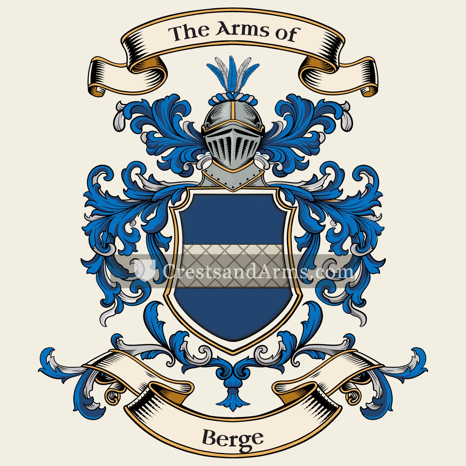 The Berge coat of arms