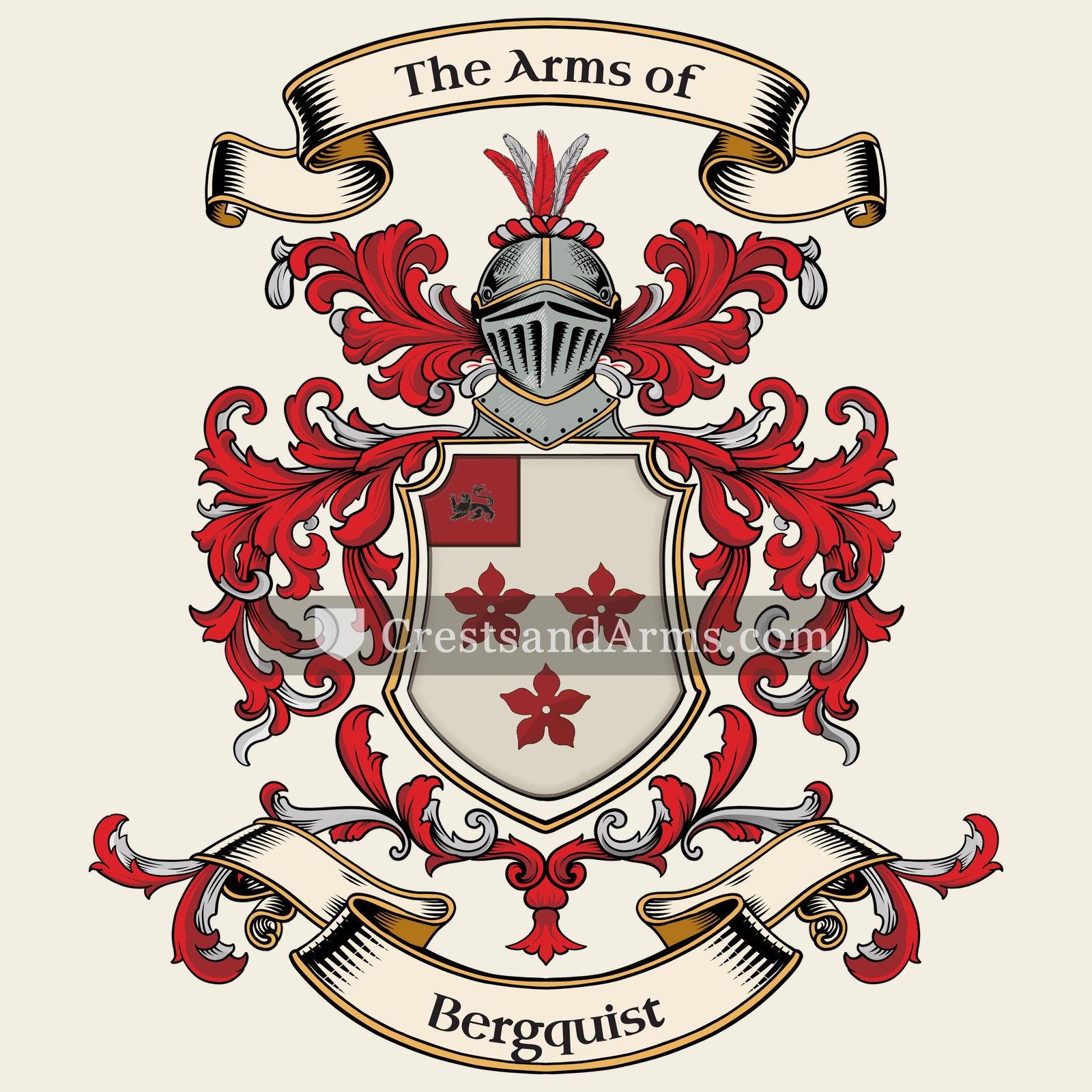 The Bergquist coat of arms