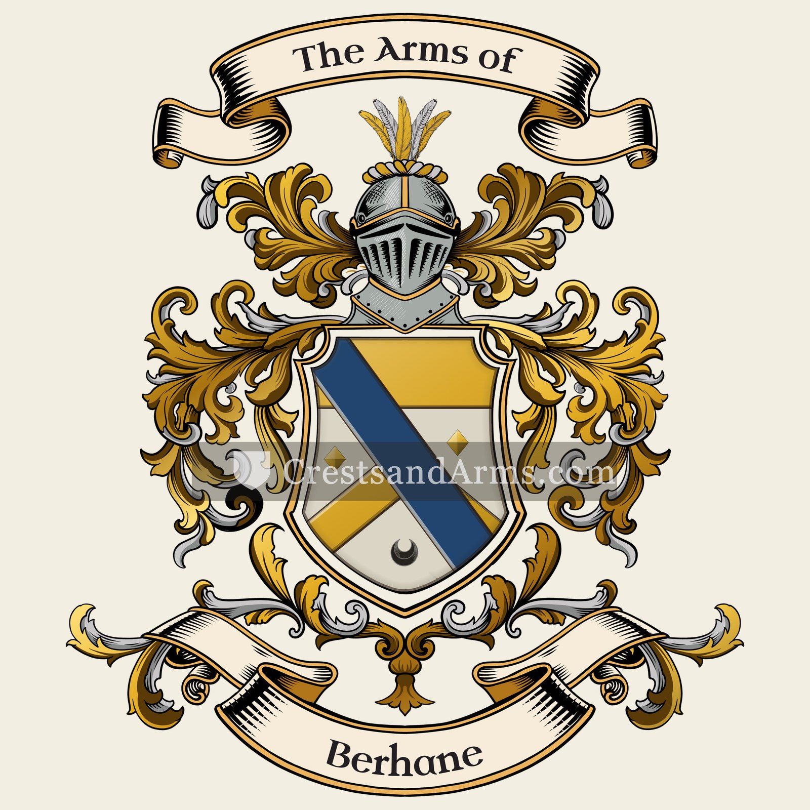 The Berhane coat of arms