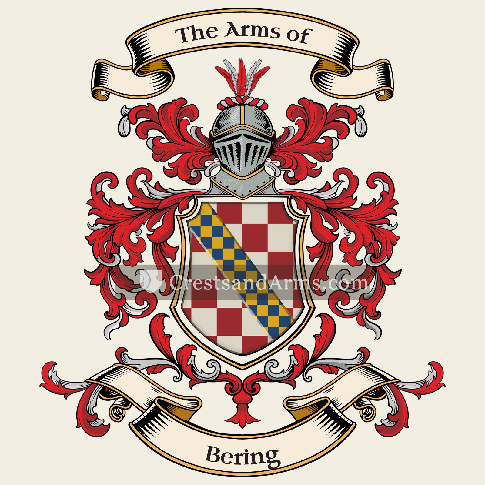 The Bering coat of arms