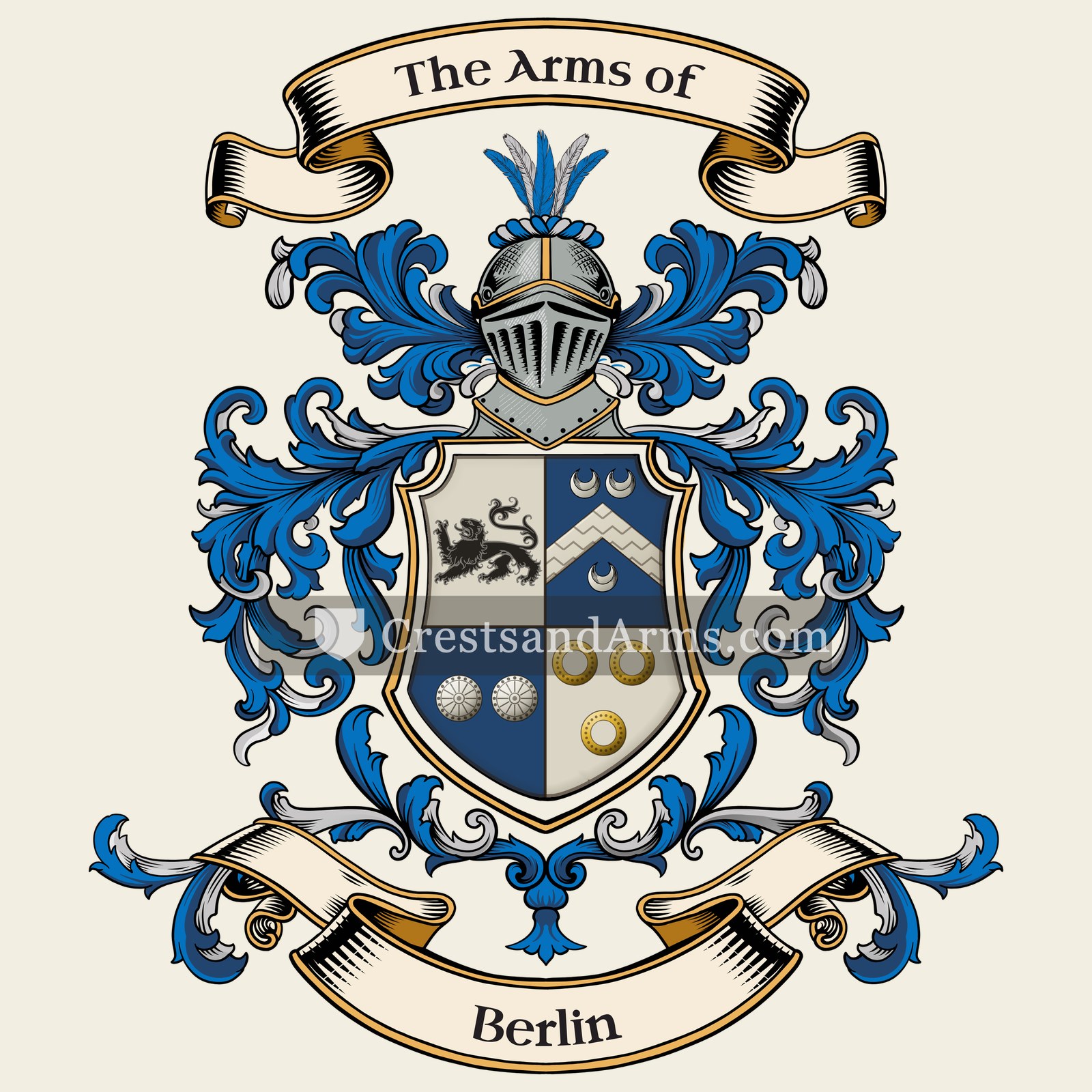 The Berlin coat of arms