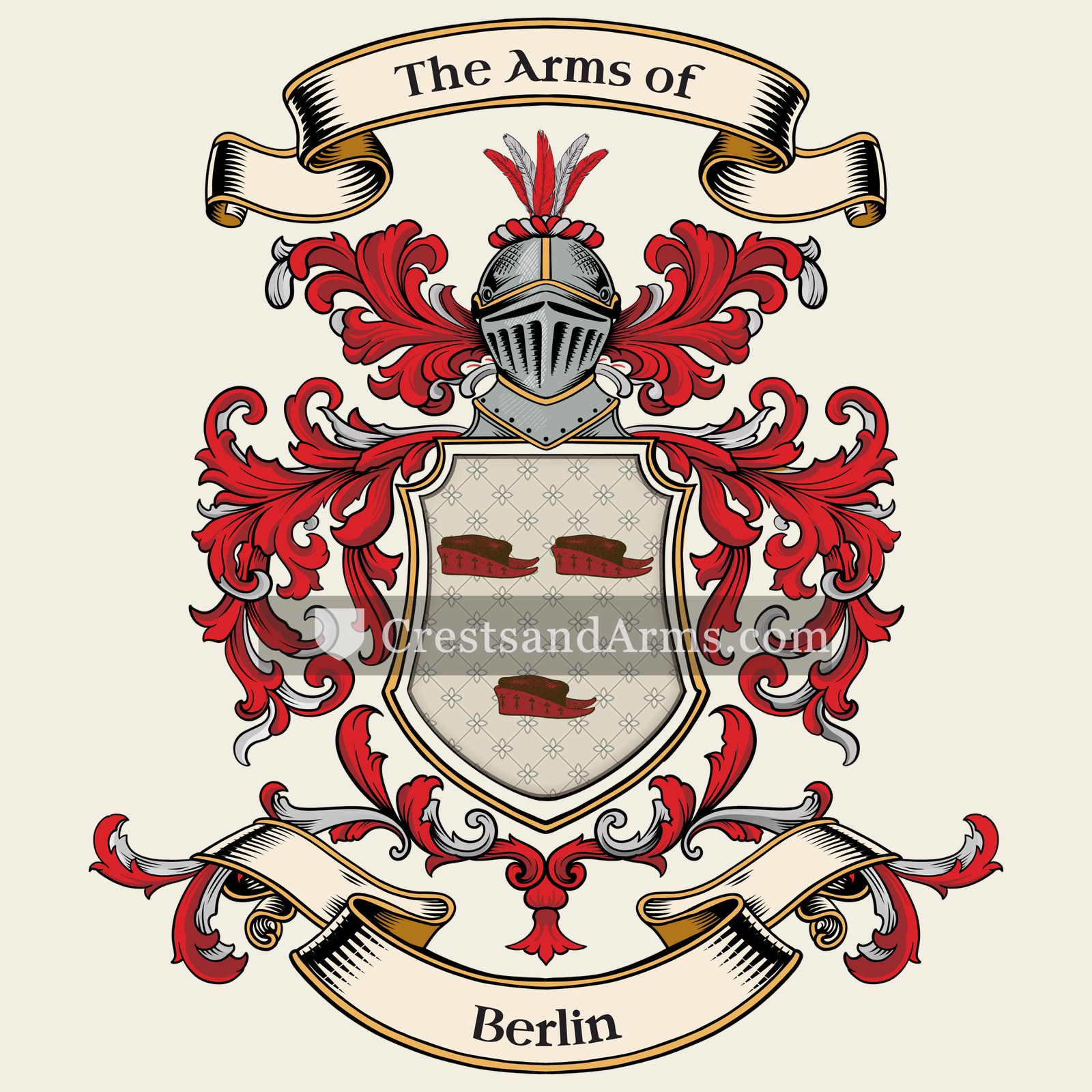 The Berlin coat of arms