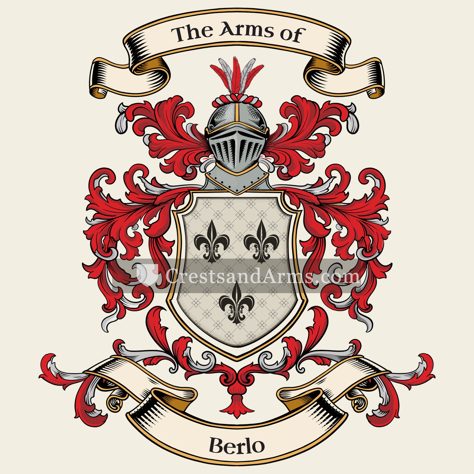 The Berlo coat of arms