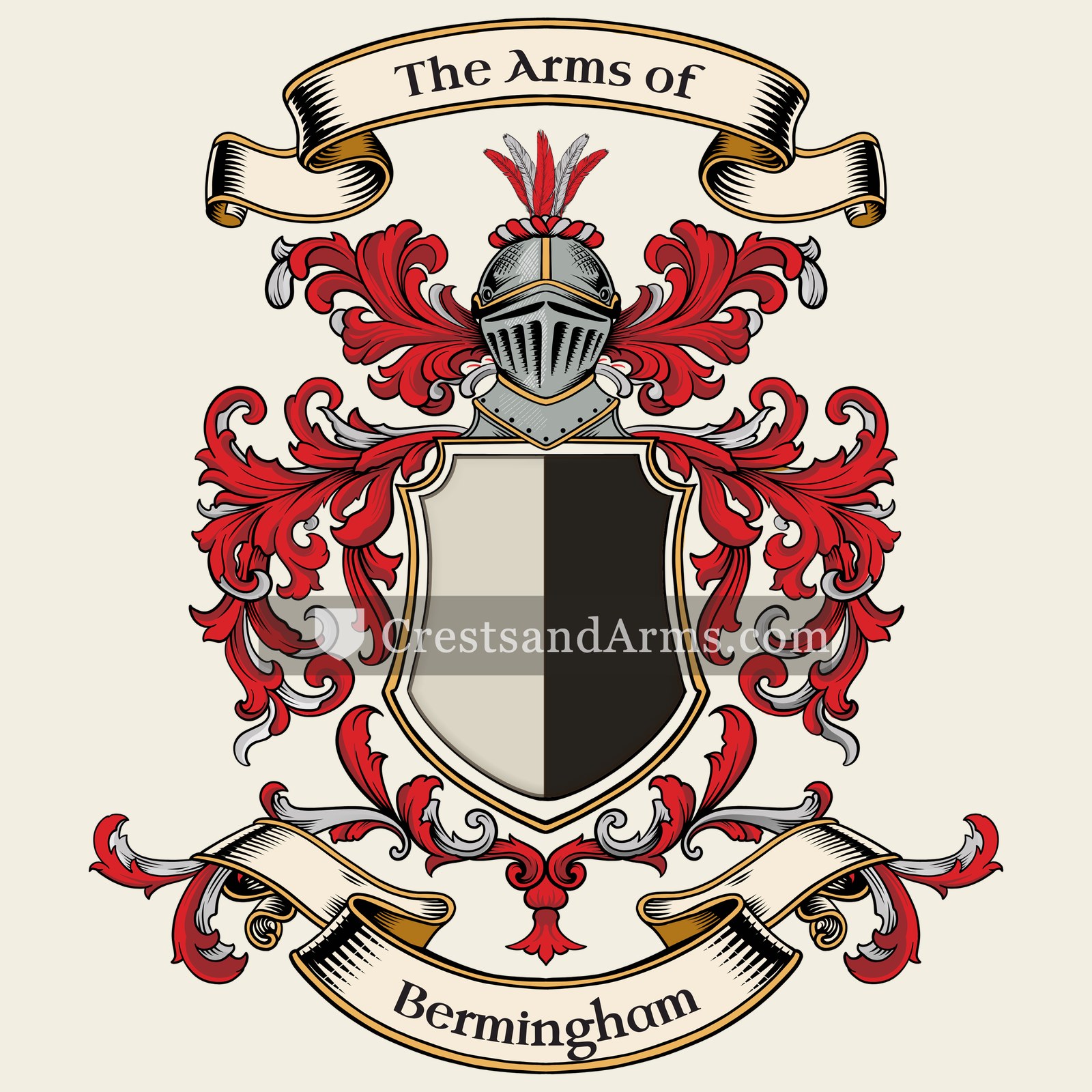 The Bermingham coat of arms