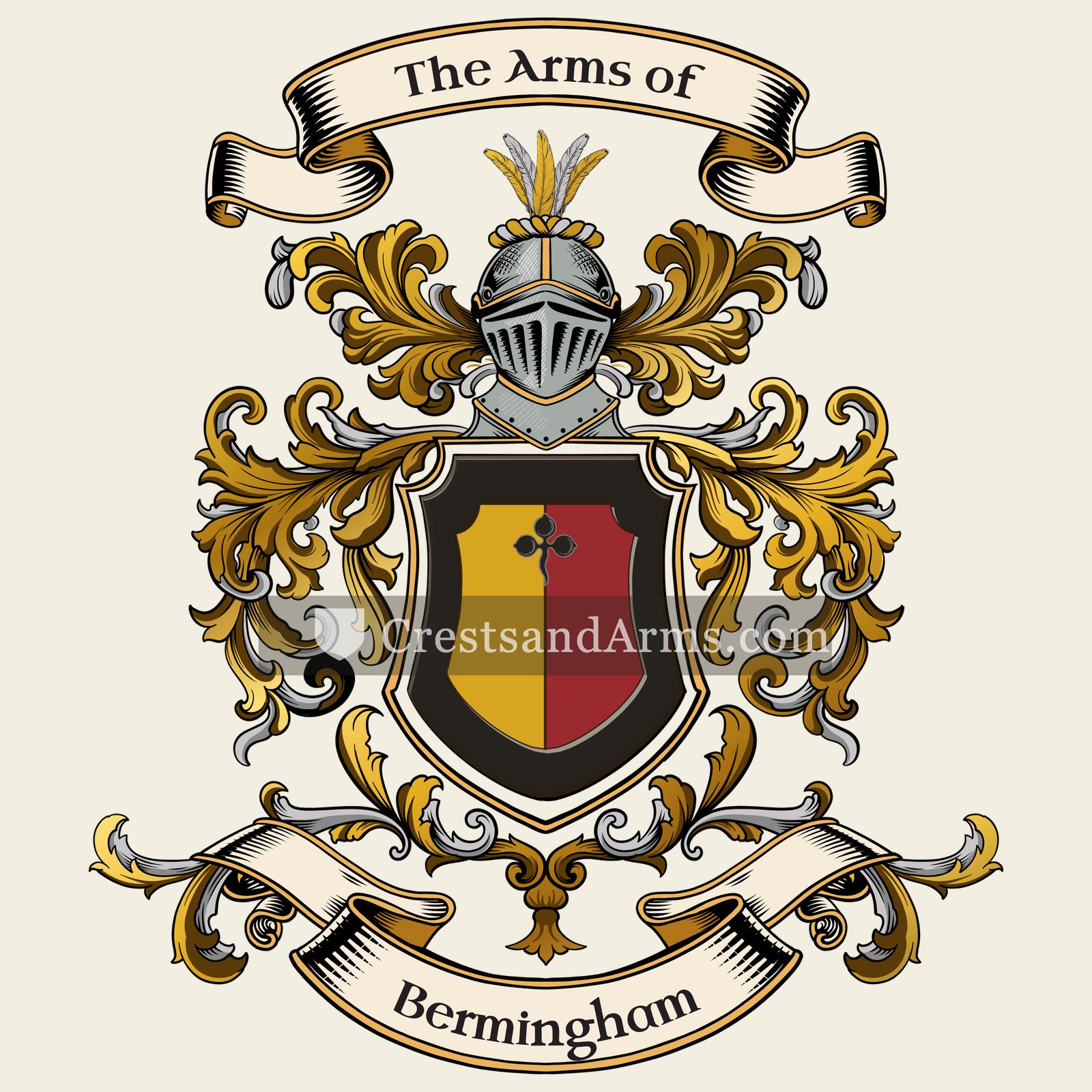 The Bermingham coat of arms