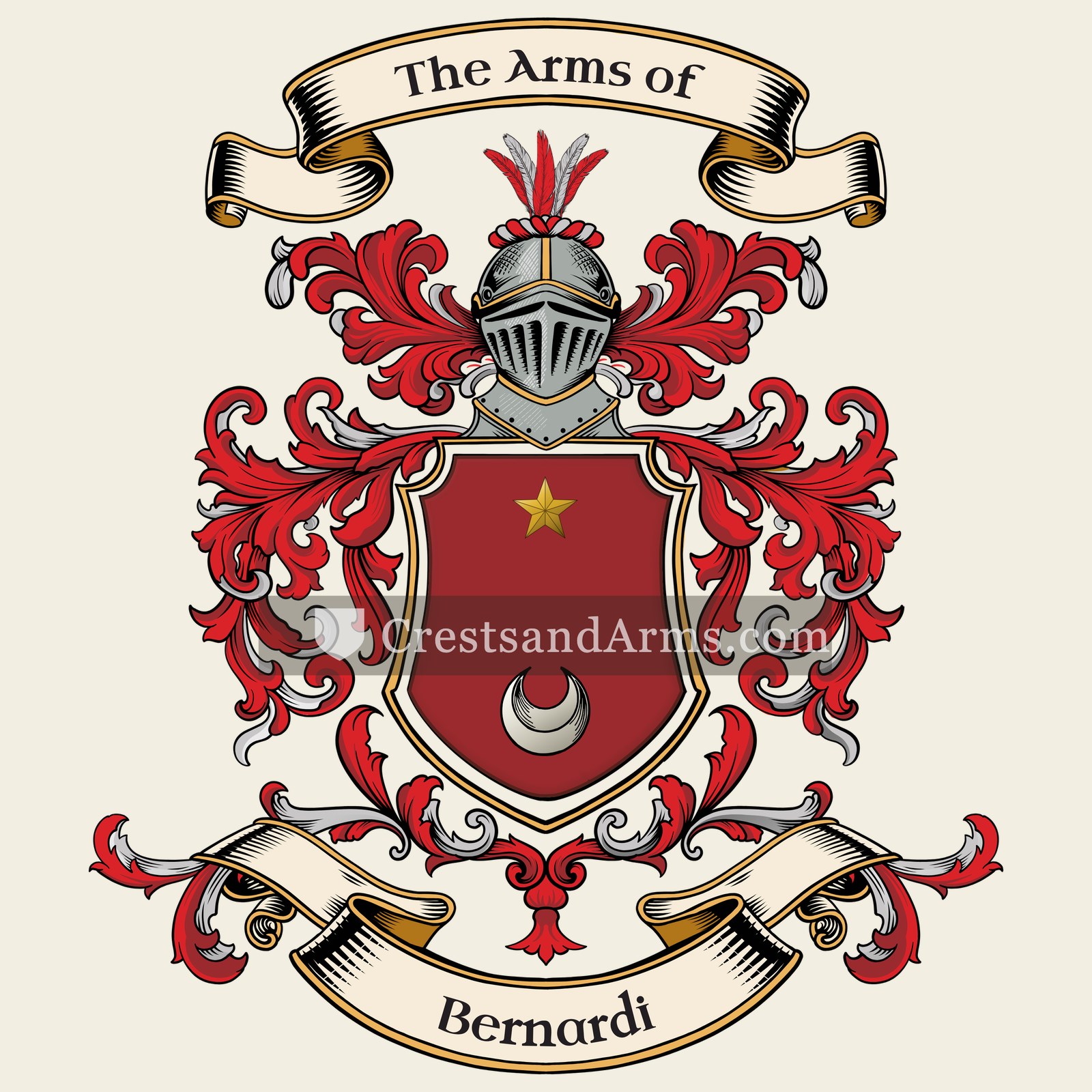 The Bernardi coat of arms