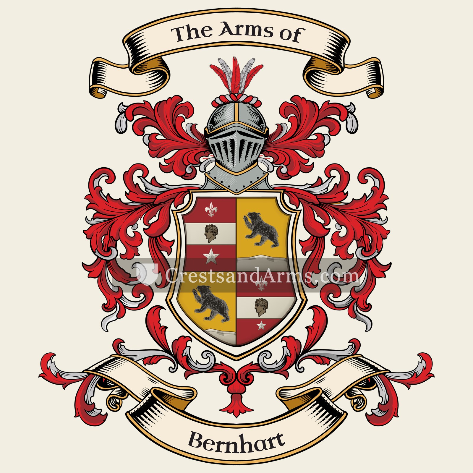 The Bernhart coat of arms